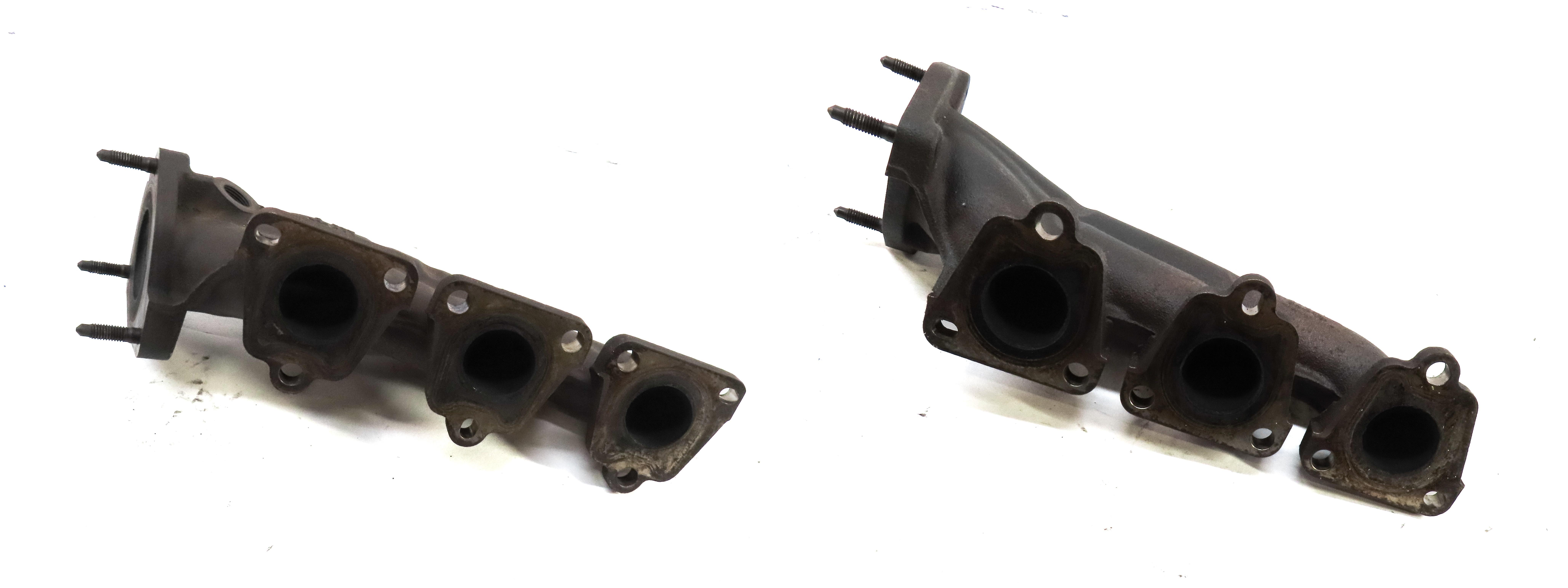 2011-2018 PORSCHE CAYENNE PANAMERA (958 970 G1) 3.0L ENGINE EXHAUST MANIFOLD SET — exact item pictured