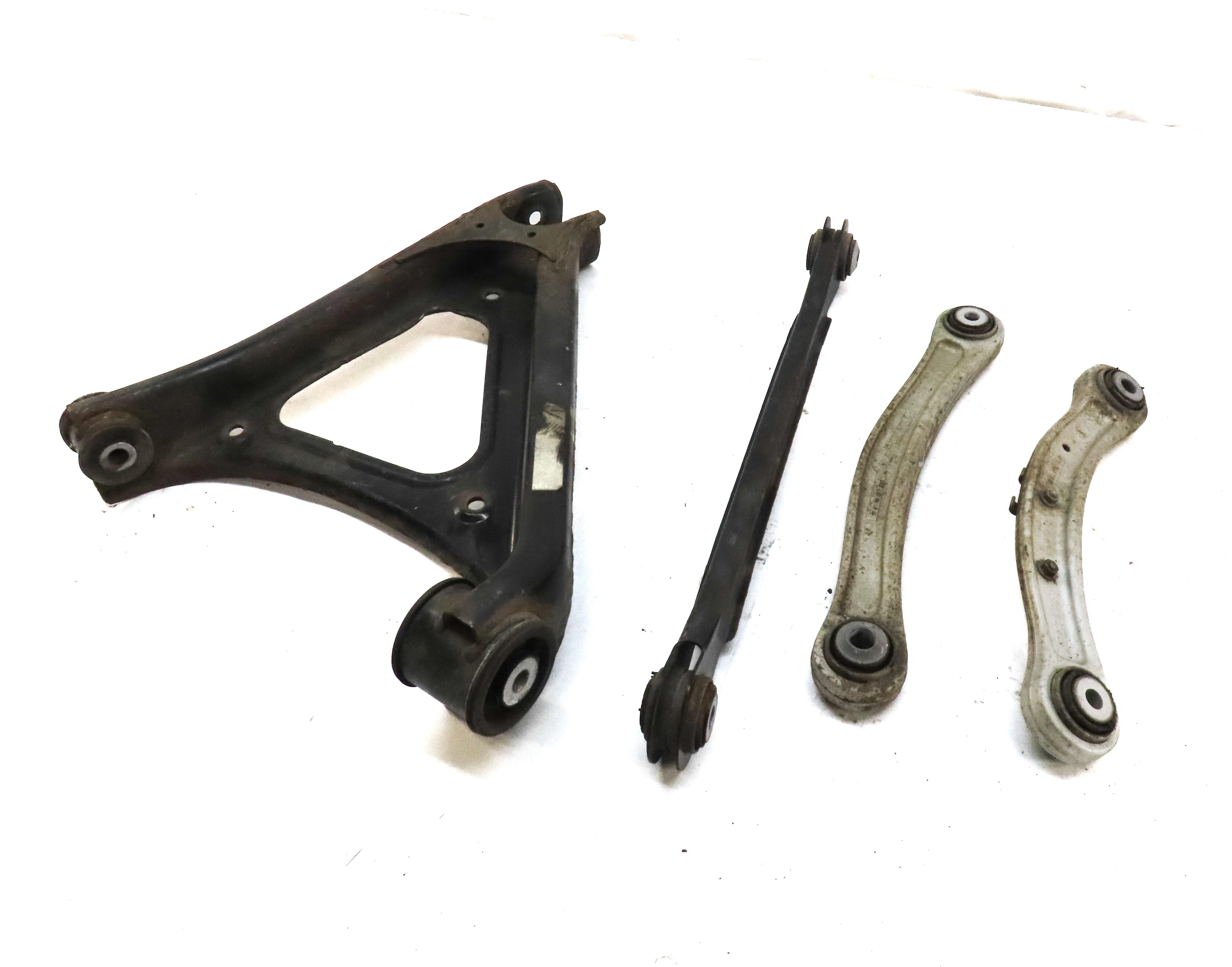 2011-2015 PORSCHE CAYENNE (958) LEFT DRIVER REAR CONTROL ARM SET 4 — exact item pictured