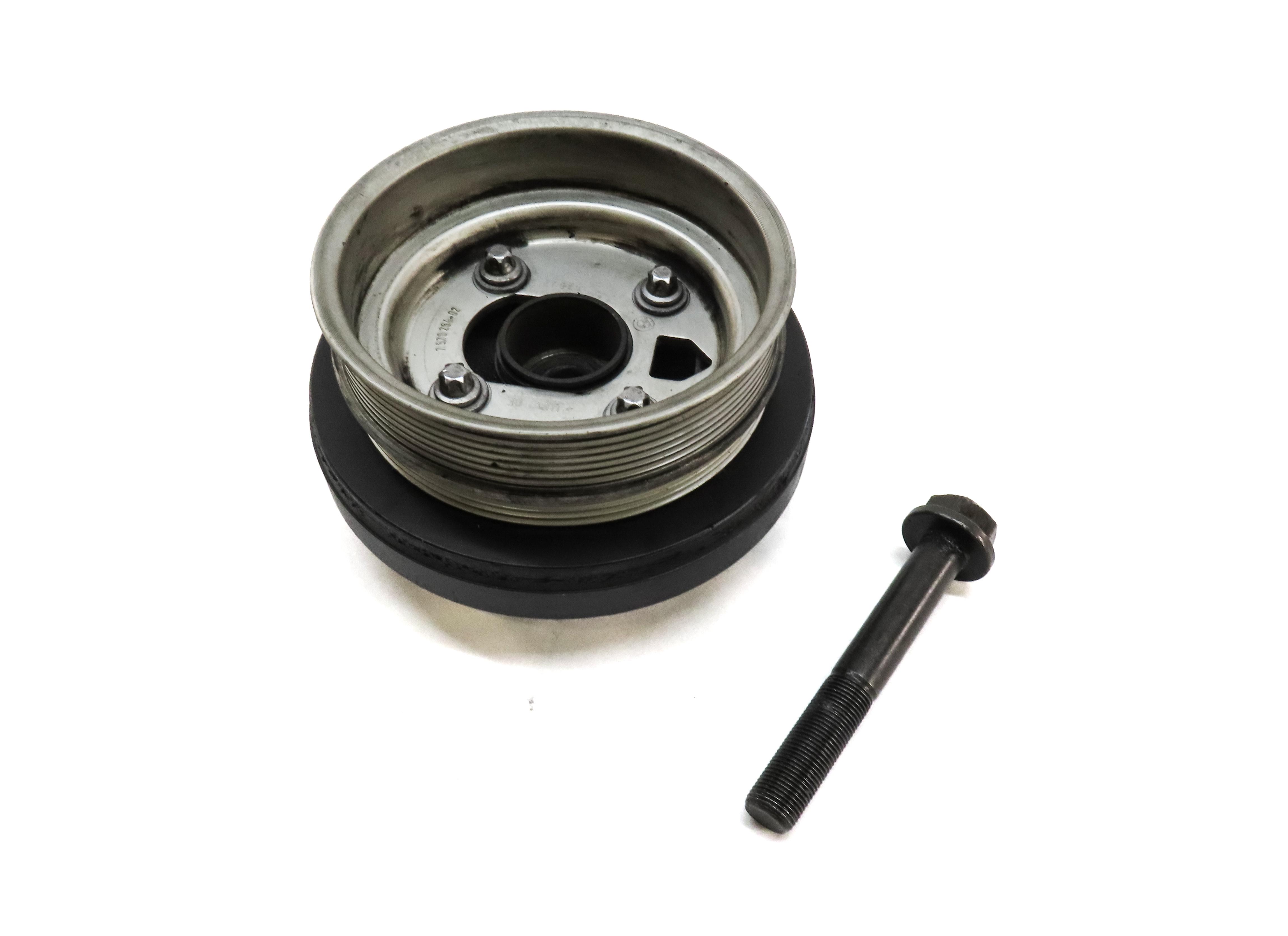 08-17 BMW 550i 650i 750i X5 X6 (F04 F01 F10 E70 E71) 4.4L N63 HARMONIC BALANCER — exact item pictured