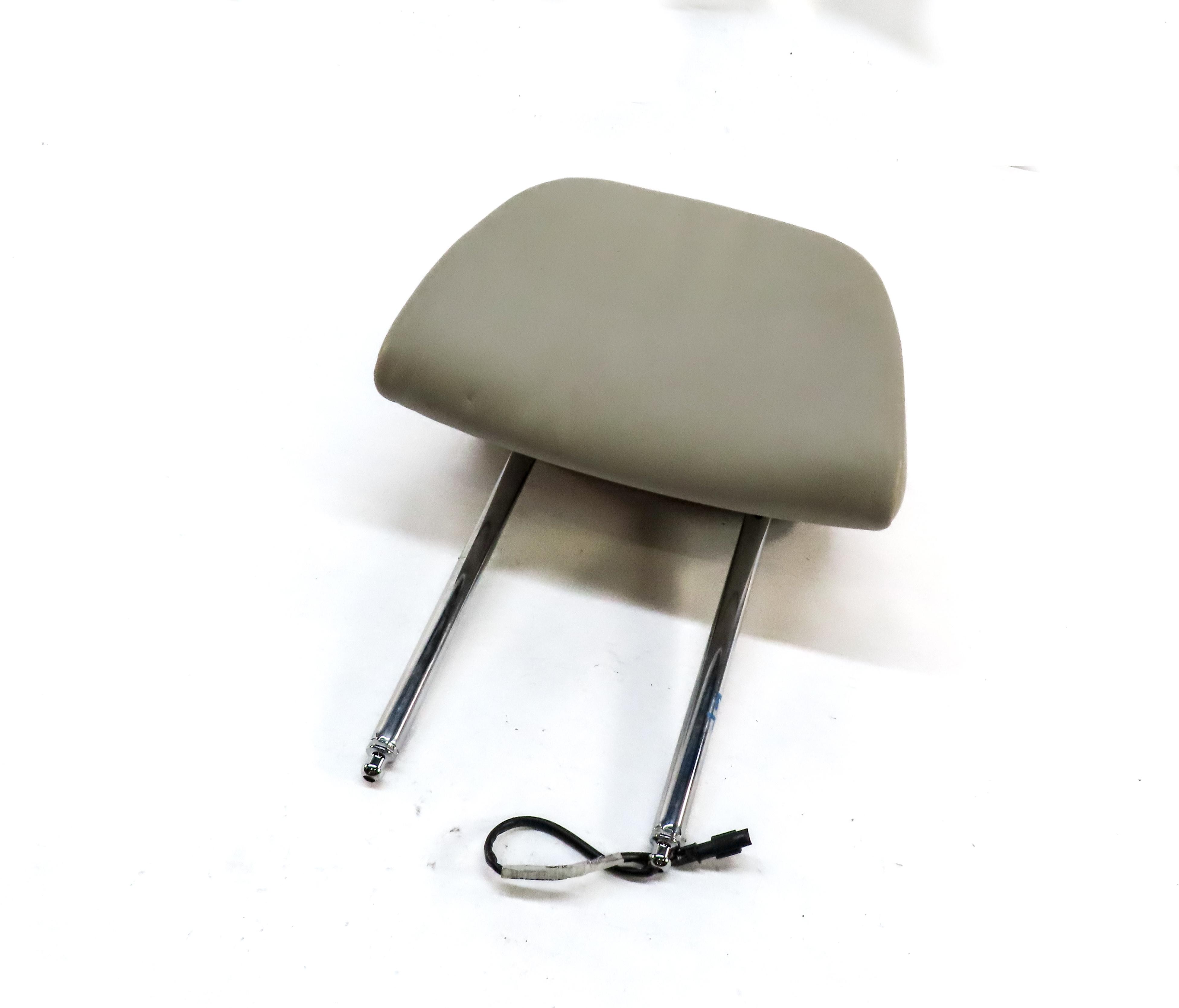 13-15 BMW 7 (F01) FRONT LEFT DRIVER & RIGHT COMFORT HEADREST SET2 (IVORY WHITE) — exact item pictured