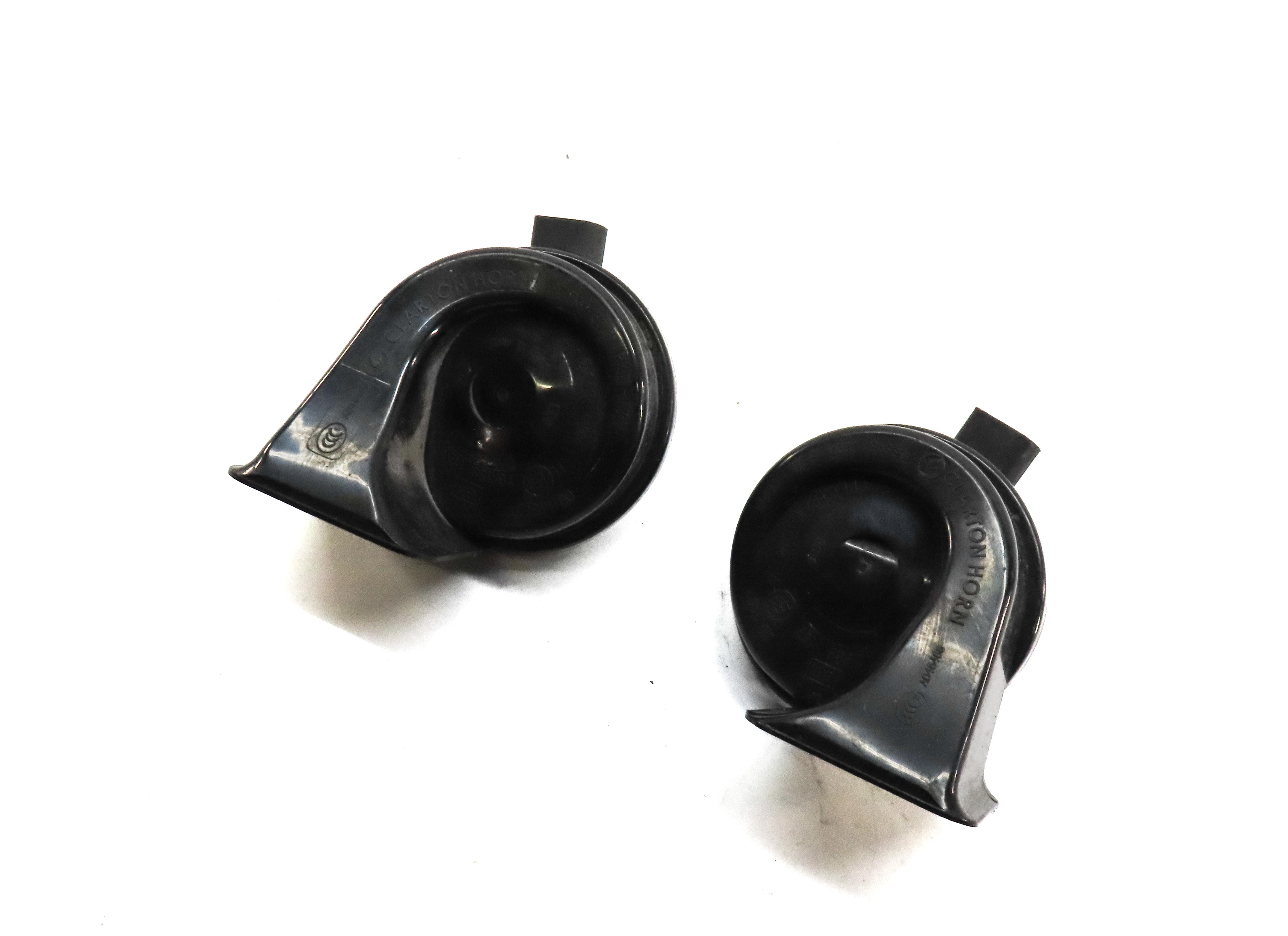 09-17 BMW 6 7 SERIES (F01 F06) LEFT & RIGHT LOW & HIGH TONE HORN — exact item pictured