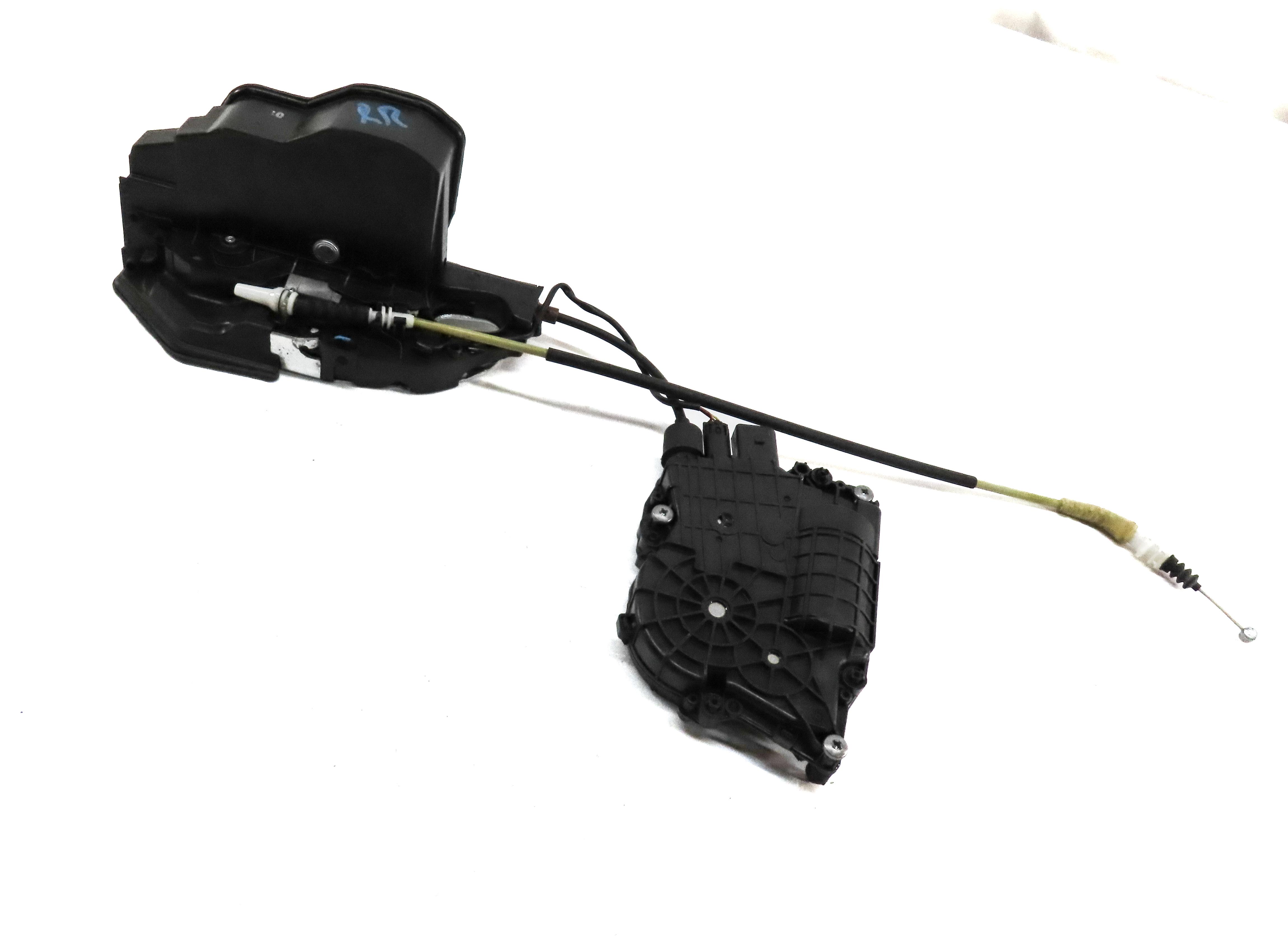 2011-2015 BMW 740i 750i 760i (F01) RIGHT SIDE REAR DOOR LOCK LATCH (SOFT CLOSE) — exact item pictured