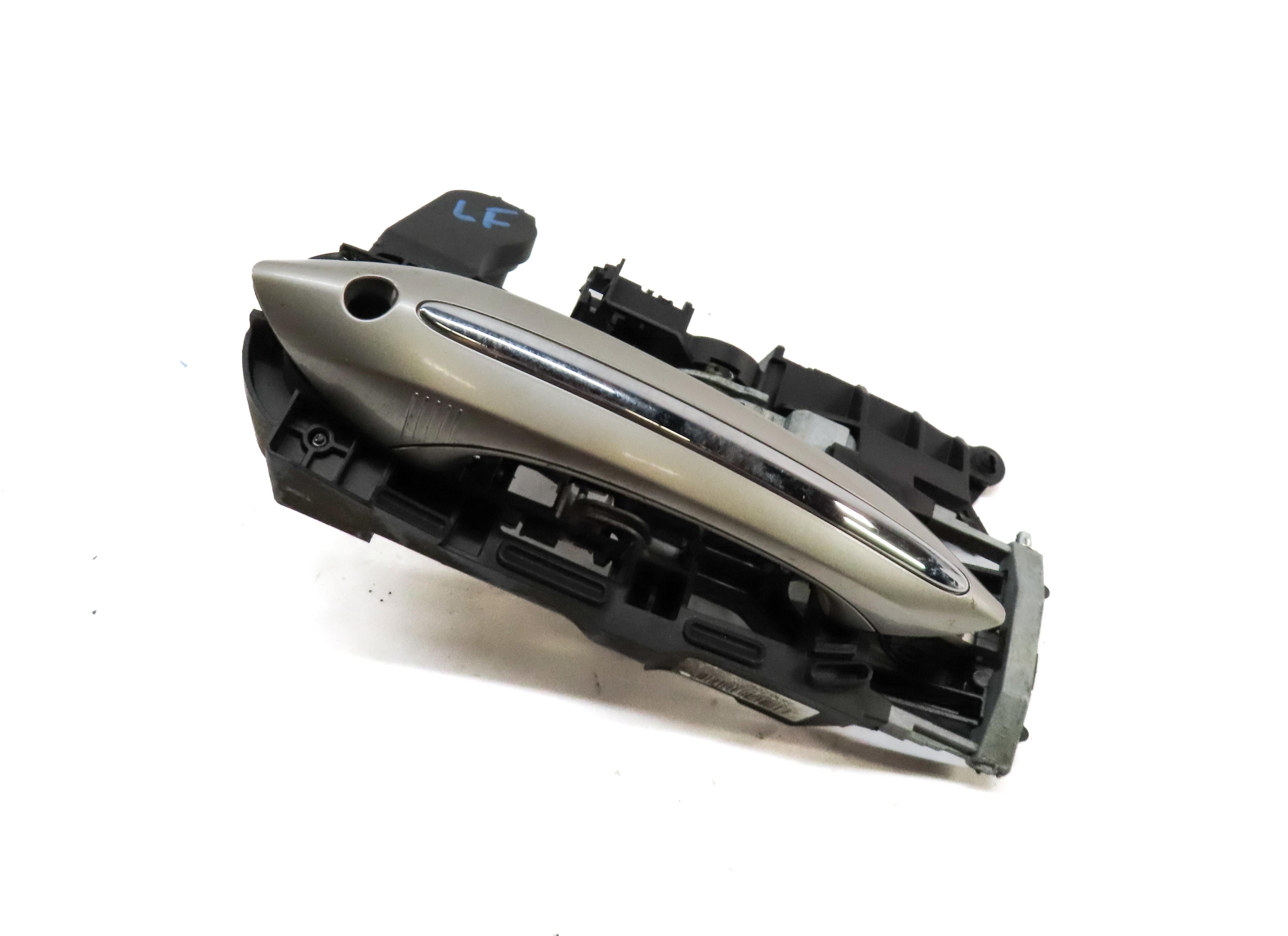 09-15 BMW 740i 750i 760i B7 F01 LEFT DRIVER DOOR COMFORT ACCESS HANDLE CASHMERE — exact item pictured