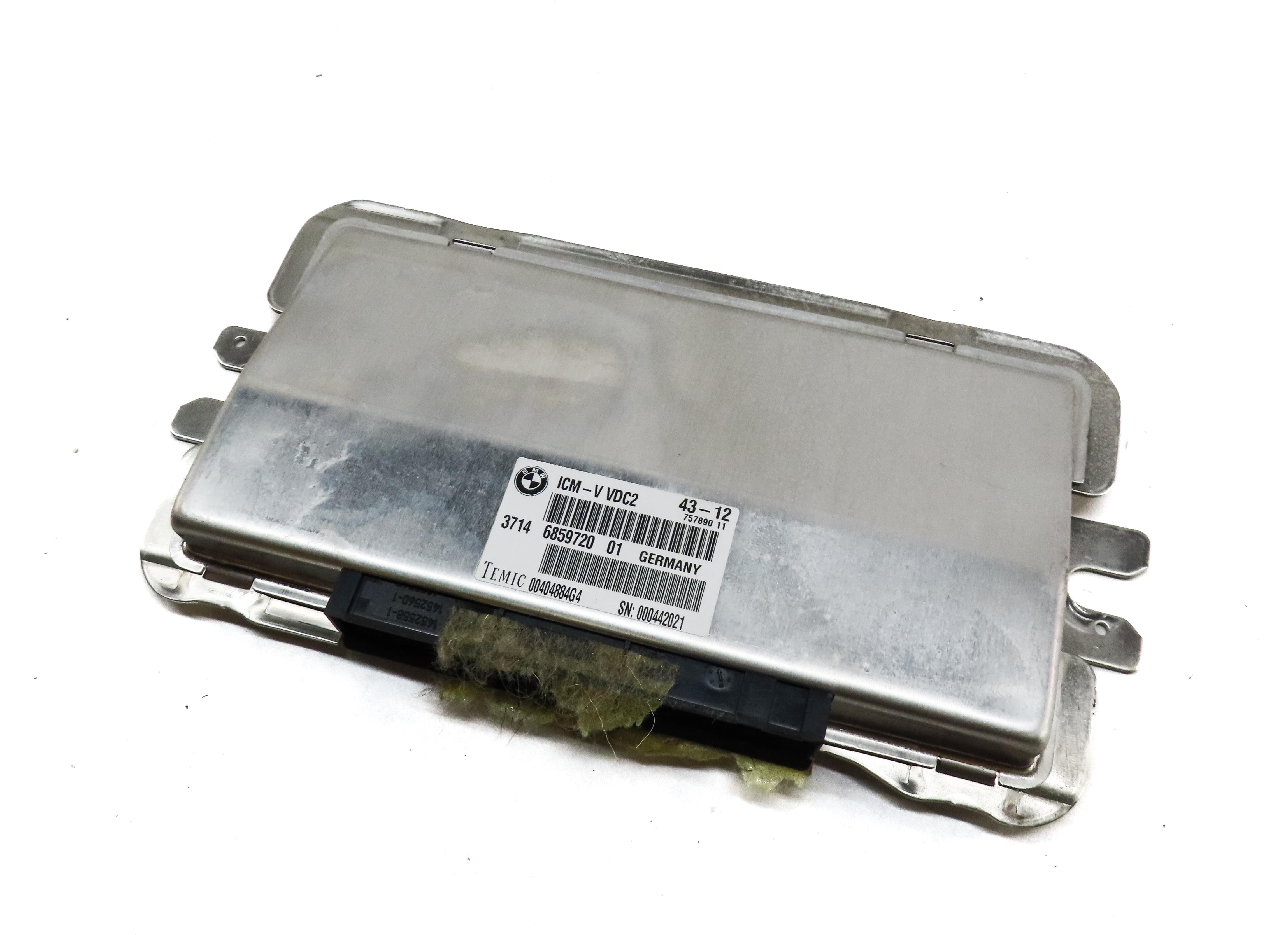 2010-2015 BMW 528i 535i 550i 740i 750i (F01 F10) VDC SUSPENSION CONTROL MODULE — exact item pictured
