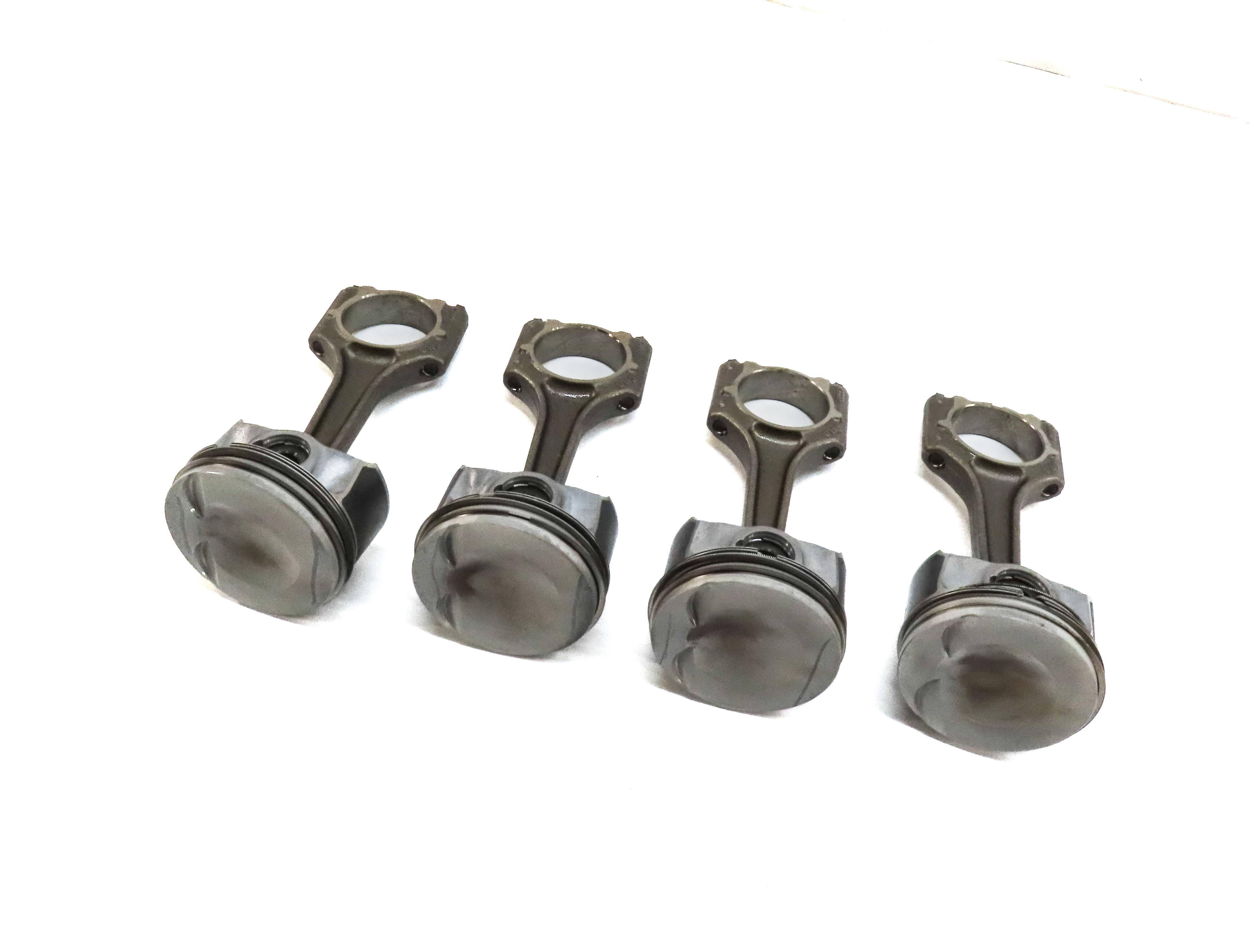 11-18 VW / AUDI - A3 A4 A5 A6 Q5 TT BEETLE JETTA TIGUAN - 2.0L TURBO PISTON SET4 — exact item pictured