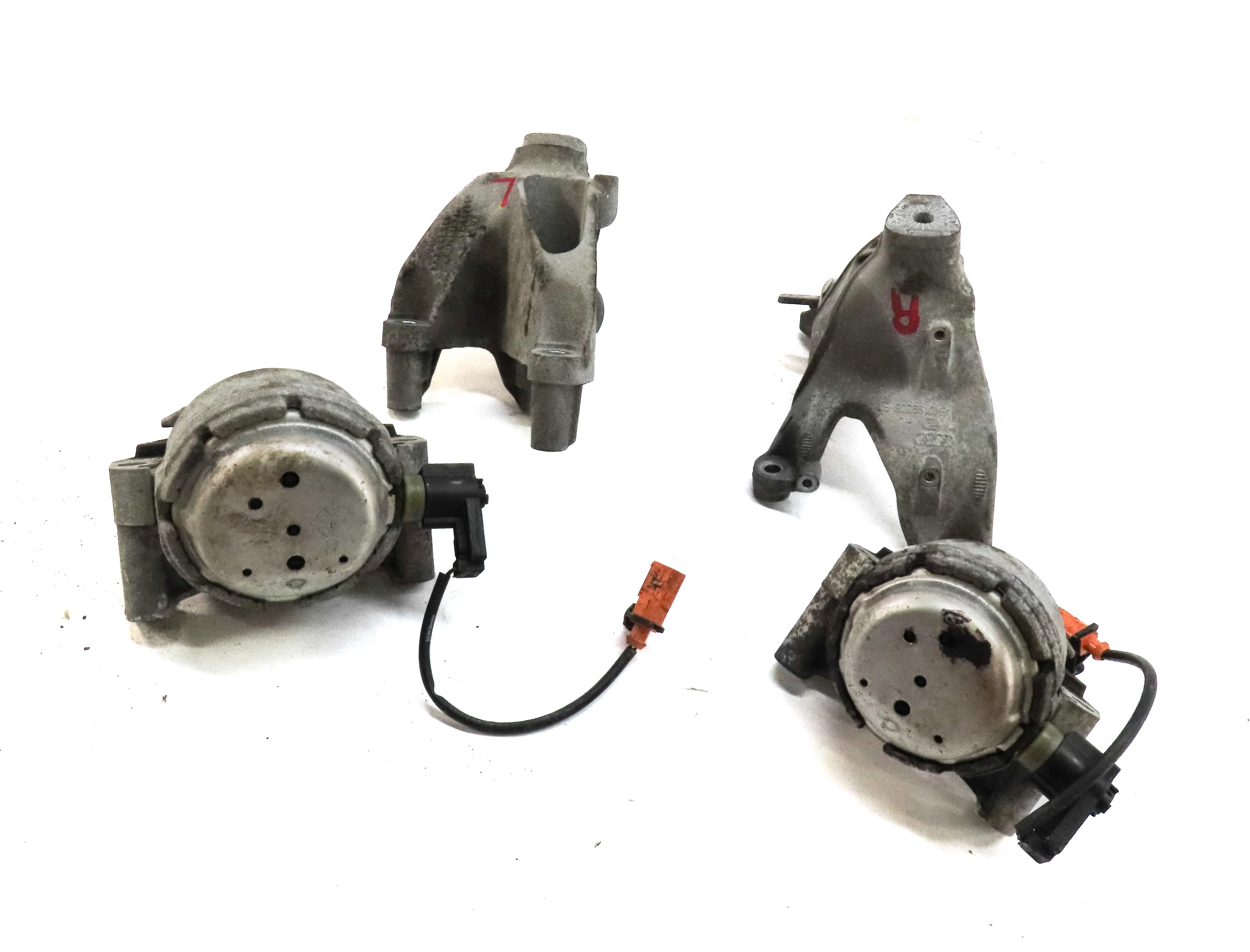 2014 AUDI A6 (C7) 2.0L TURBO CAED LEFT & RIGHT ENGINE MOUNT & BRACKET SET 4 — exact item pictured