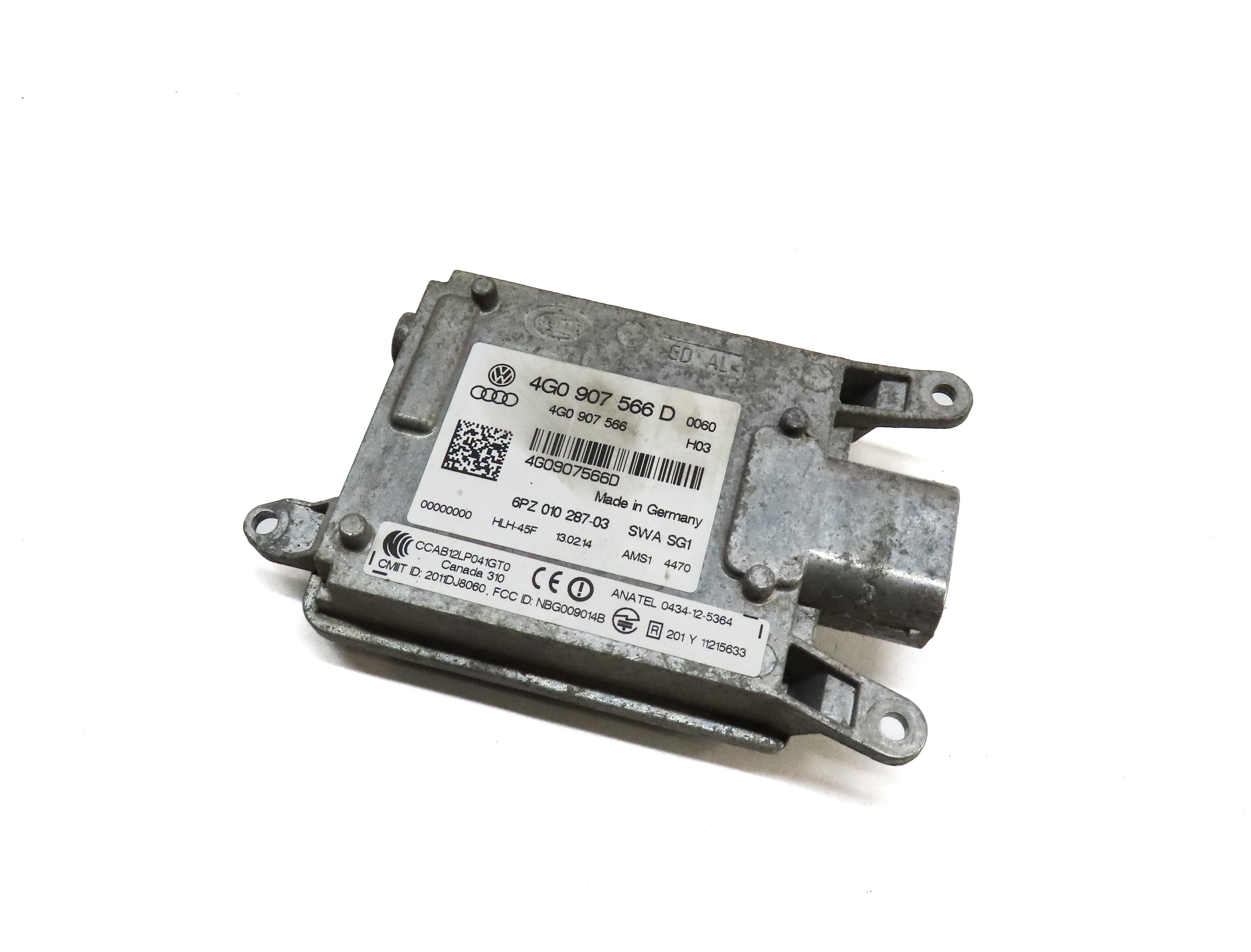 2012-2015 AUDI A6 S6 (C7) RIGHT PASSENGER REAR BLIND SPOT ALERT MODULE (MASTER) — exact item pictured
