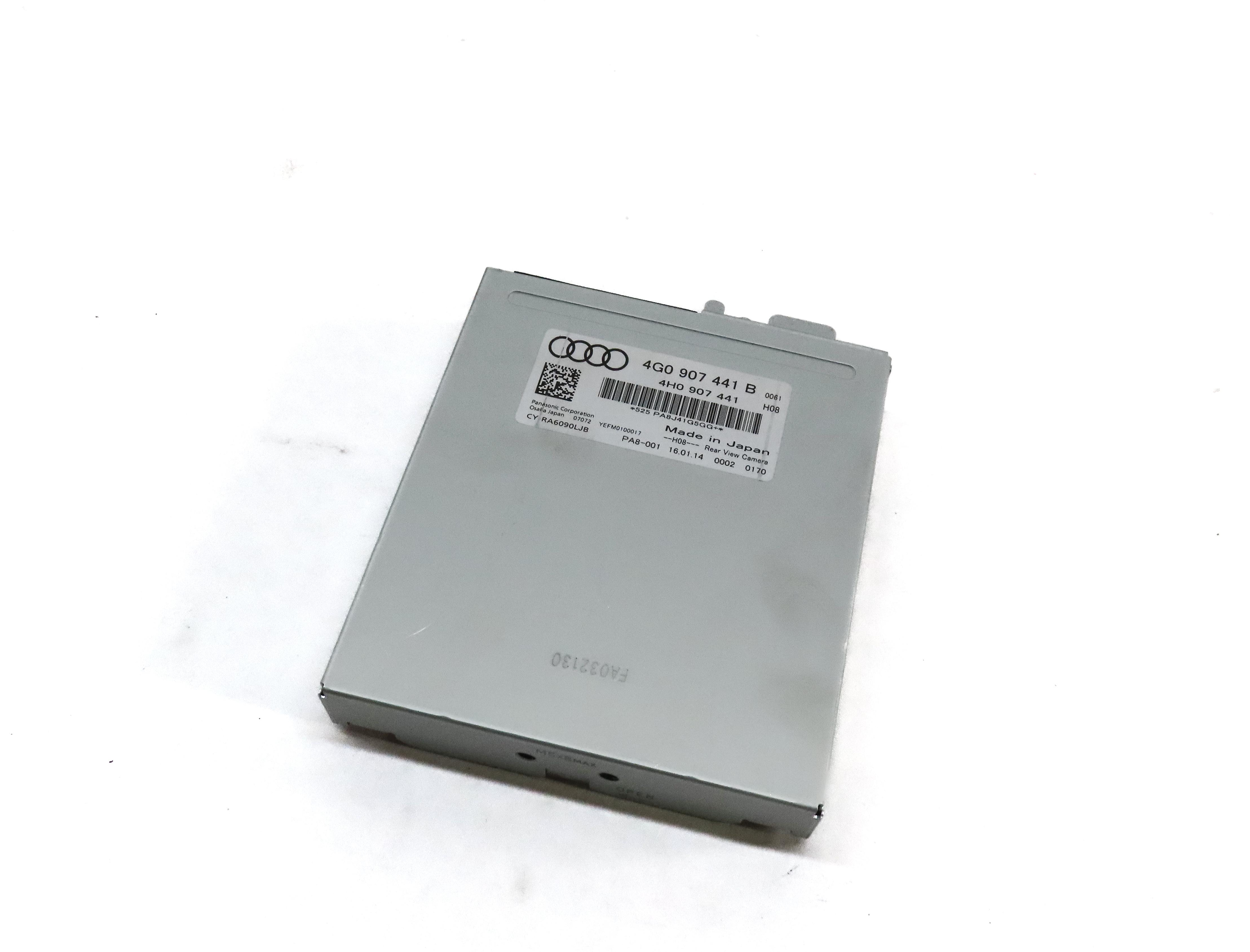 2014 AUDI A6 (C7) REARVIEW REAR VIEW CAMERA CONTROL MODULE 4G0907441B — exact item pictured