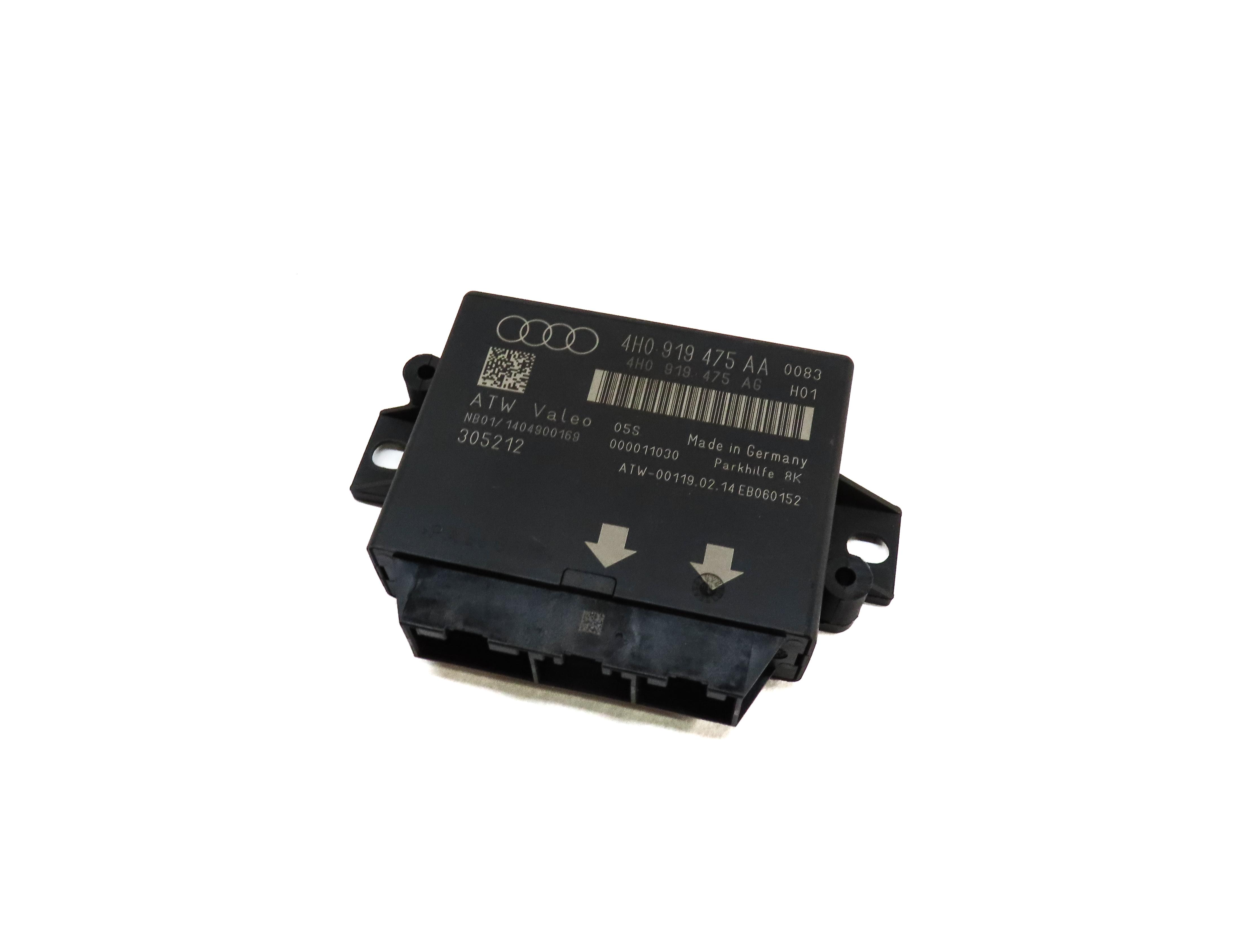 2014 AUDI A6 (C7) PARKING PARK ASSIST PDC CONTROL MODULE 4H0919475AA — exact item pictured