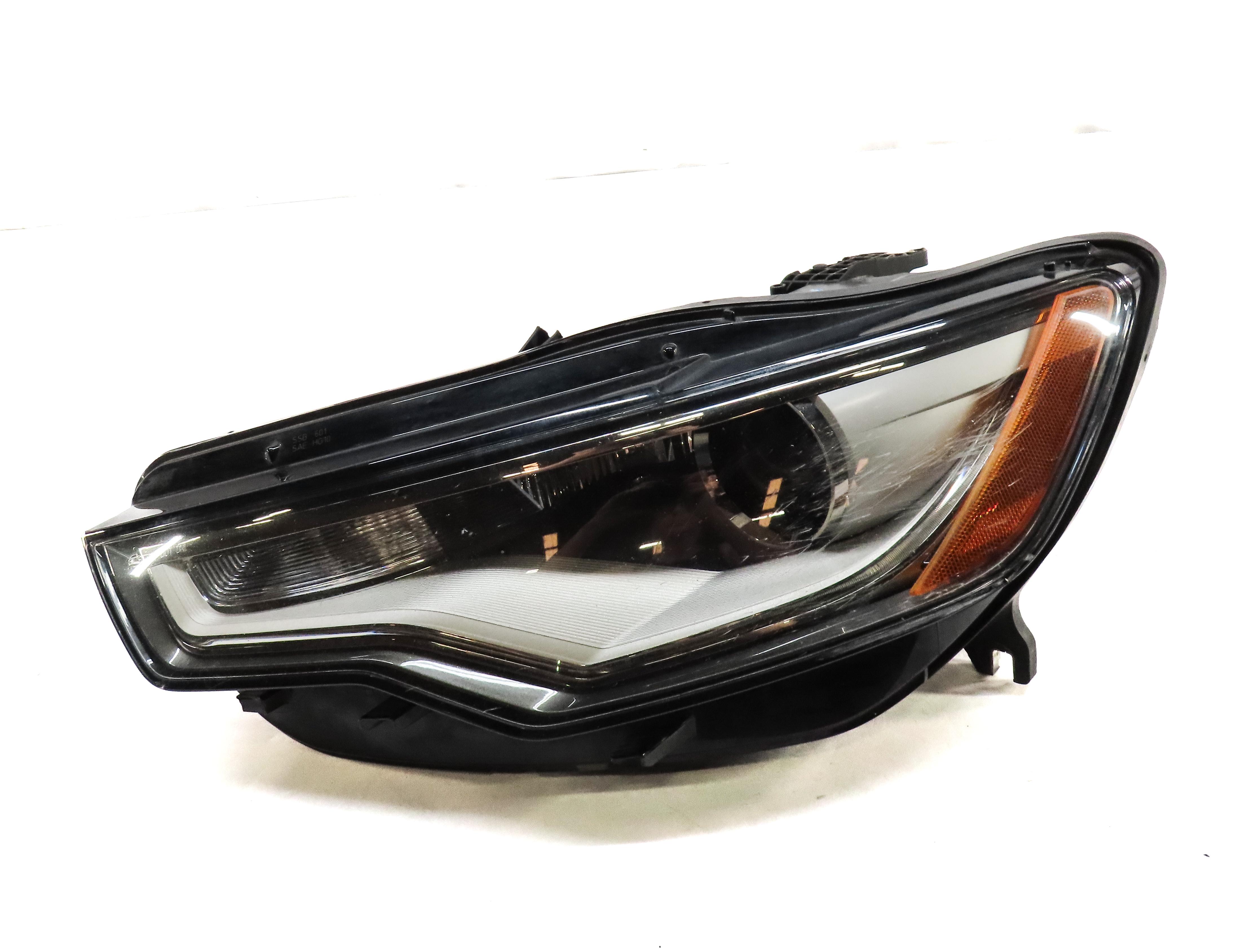 12-15 AUDI A6 (C7) LEFT FRONT DRIVER XENON HID HEADLIGHT LIGHT LAMP (NON AFS) — exact item pictured