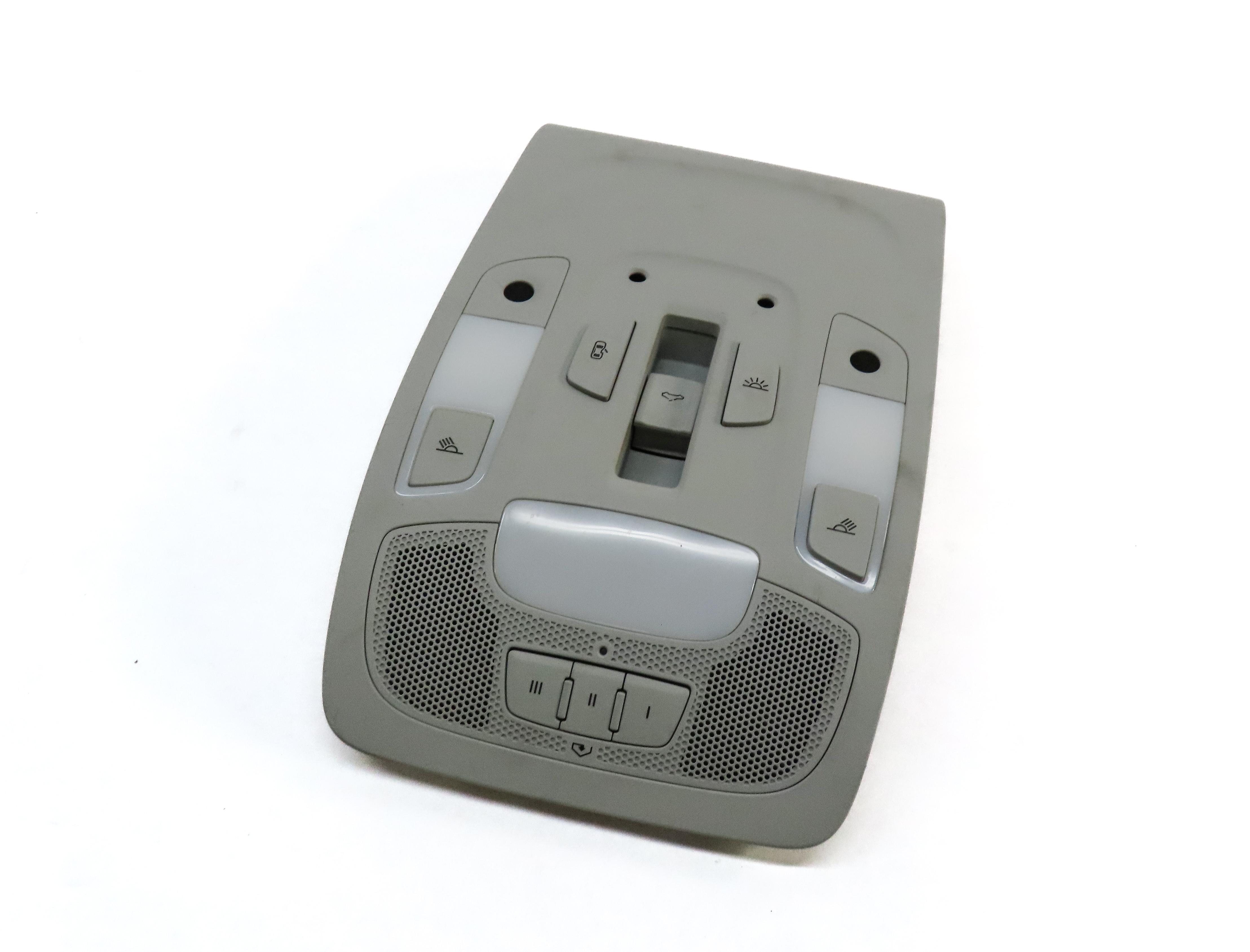 2014 AUDI A6 (C7) FRONT ROOF DOMELIGHT DOME LIGHT ASSEMBLY (GREY) 4G0959719 — exact item pictured