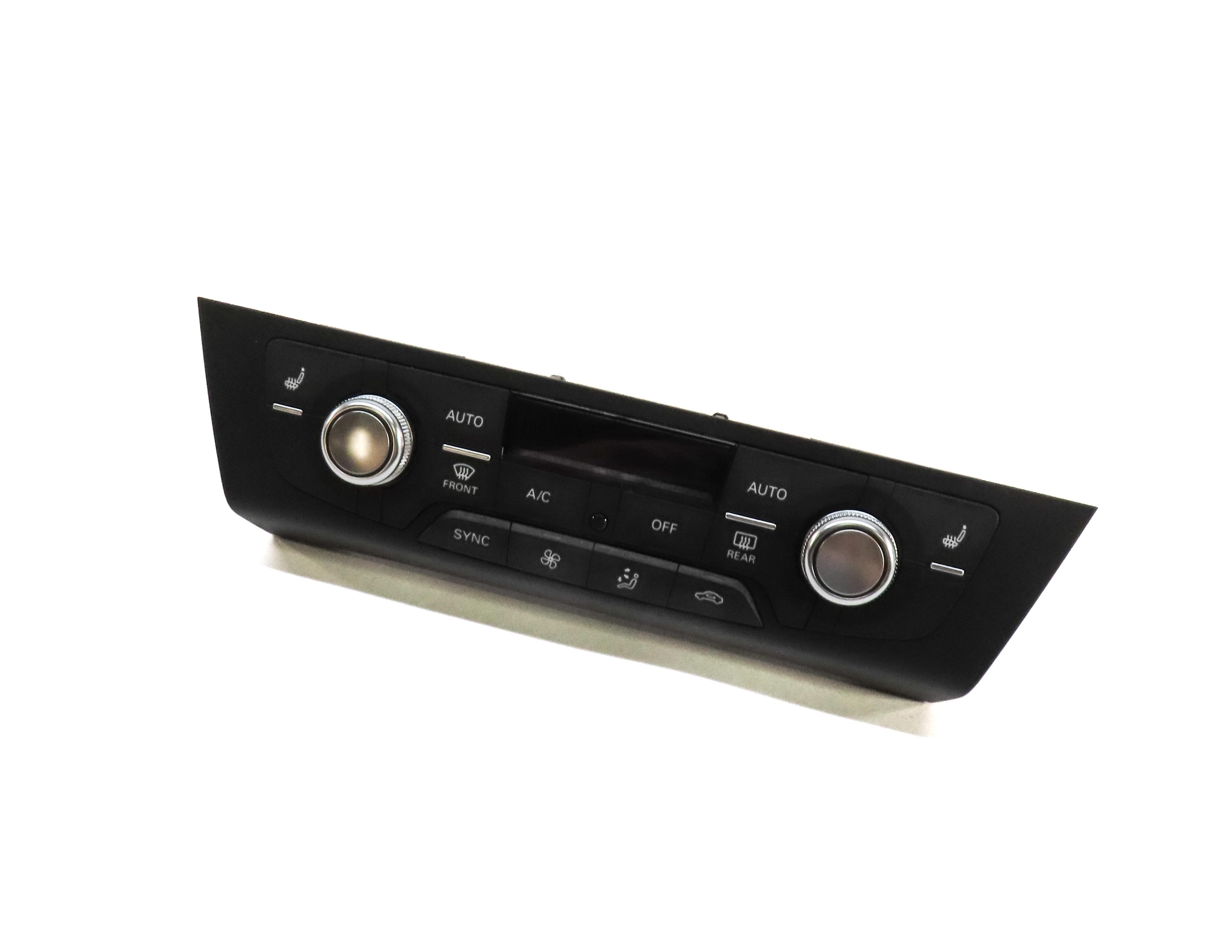 2014 AUDI A6 (C7) FRONT DASH HVAC A/C HEATER TEMPERATURE CLIMATE CONTROL PANEL — exact item pictured