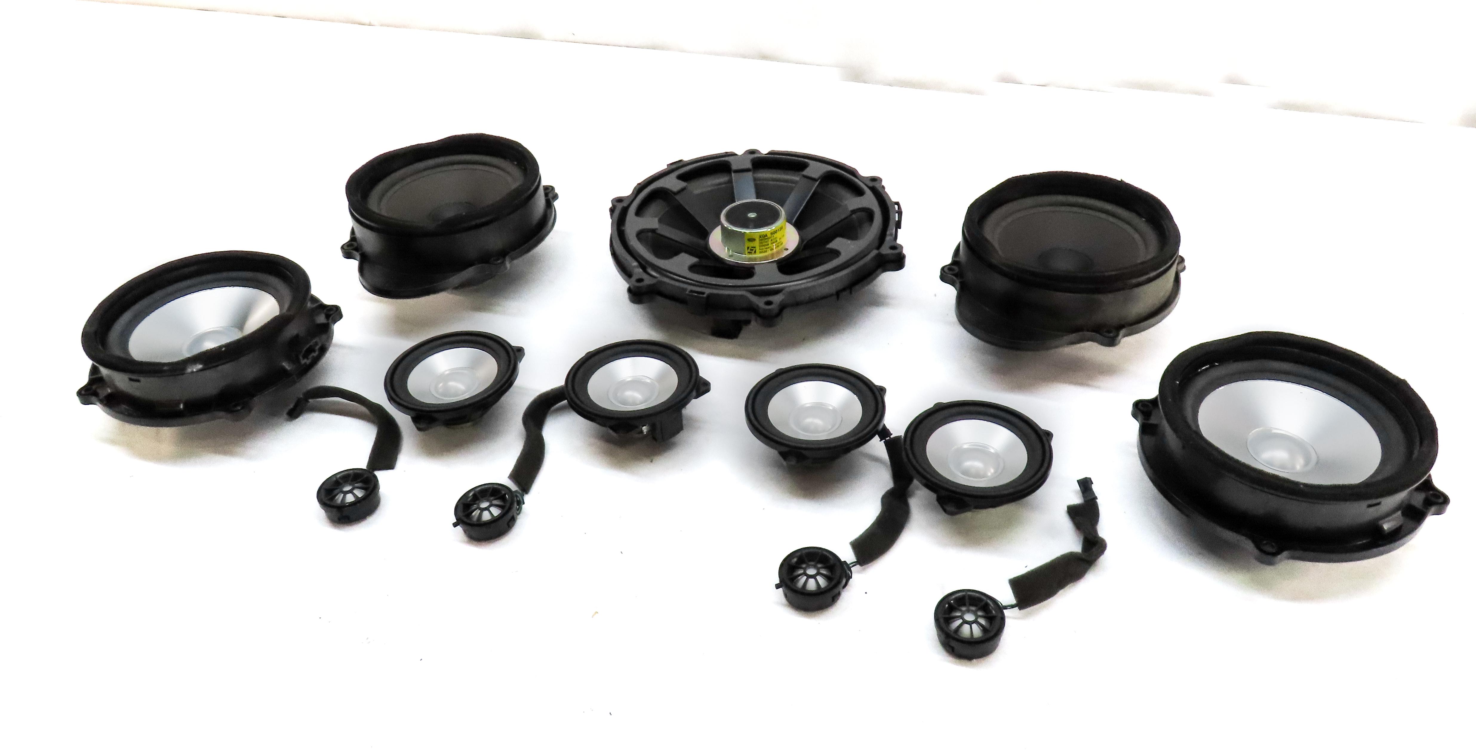 2008 RANGE ROVER SPORT (L320) FRONT REAR LEFT RIGHT STEREO LOGIC 7 SPEAKER SET13 — exact item pictured