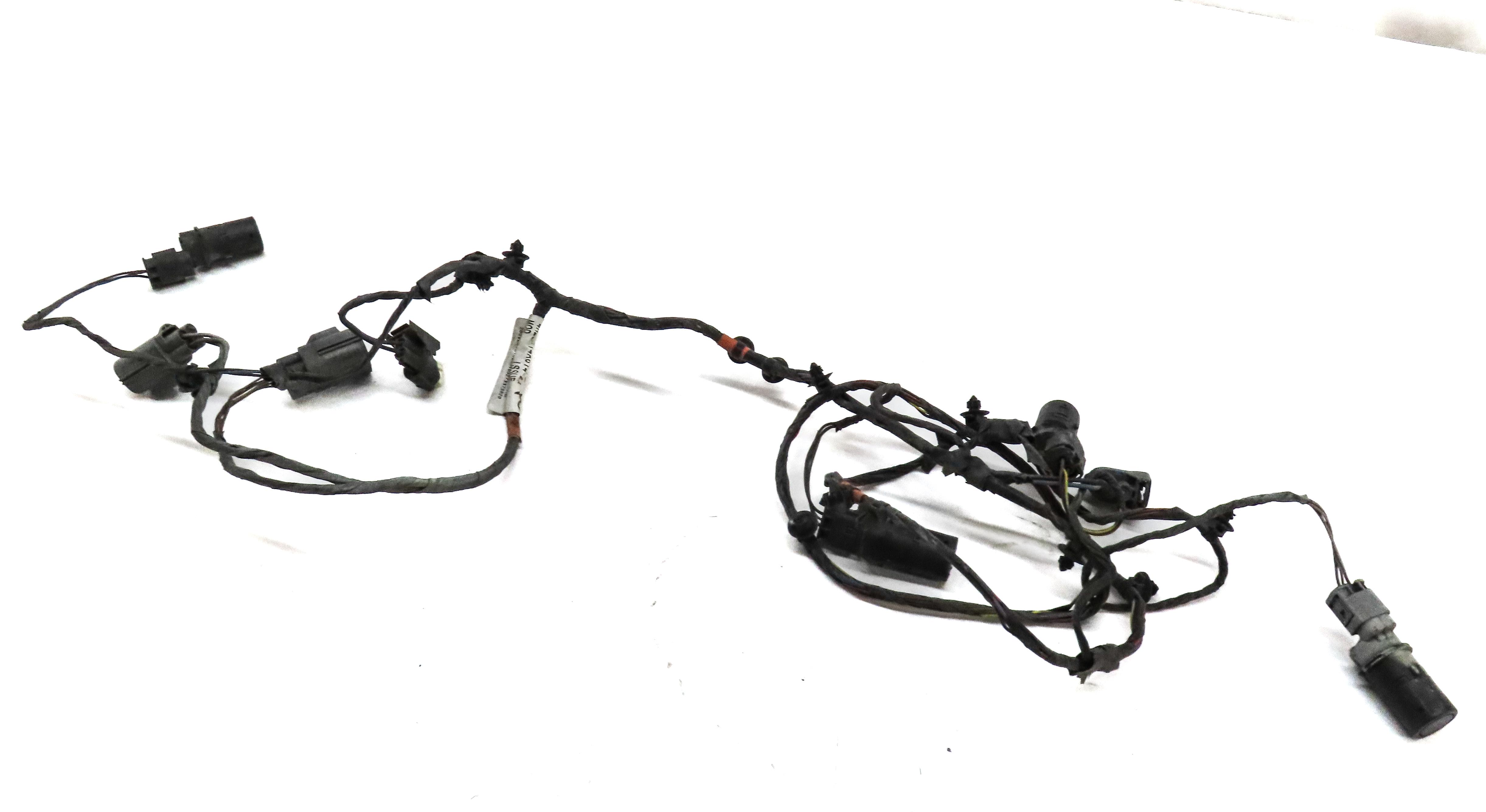 2008 RANGE ROVER SPORT L320 FRONT PARK ASSIST PDC SENSOR SET4 (WHITE) & HARNESS — exact item pictured