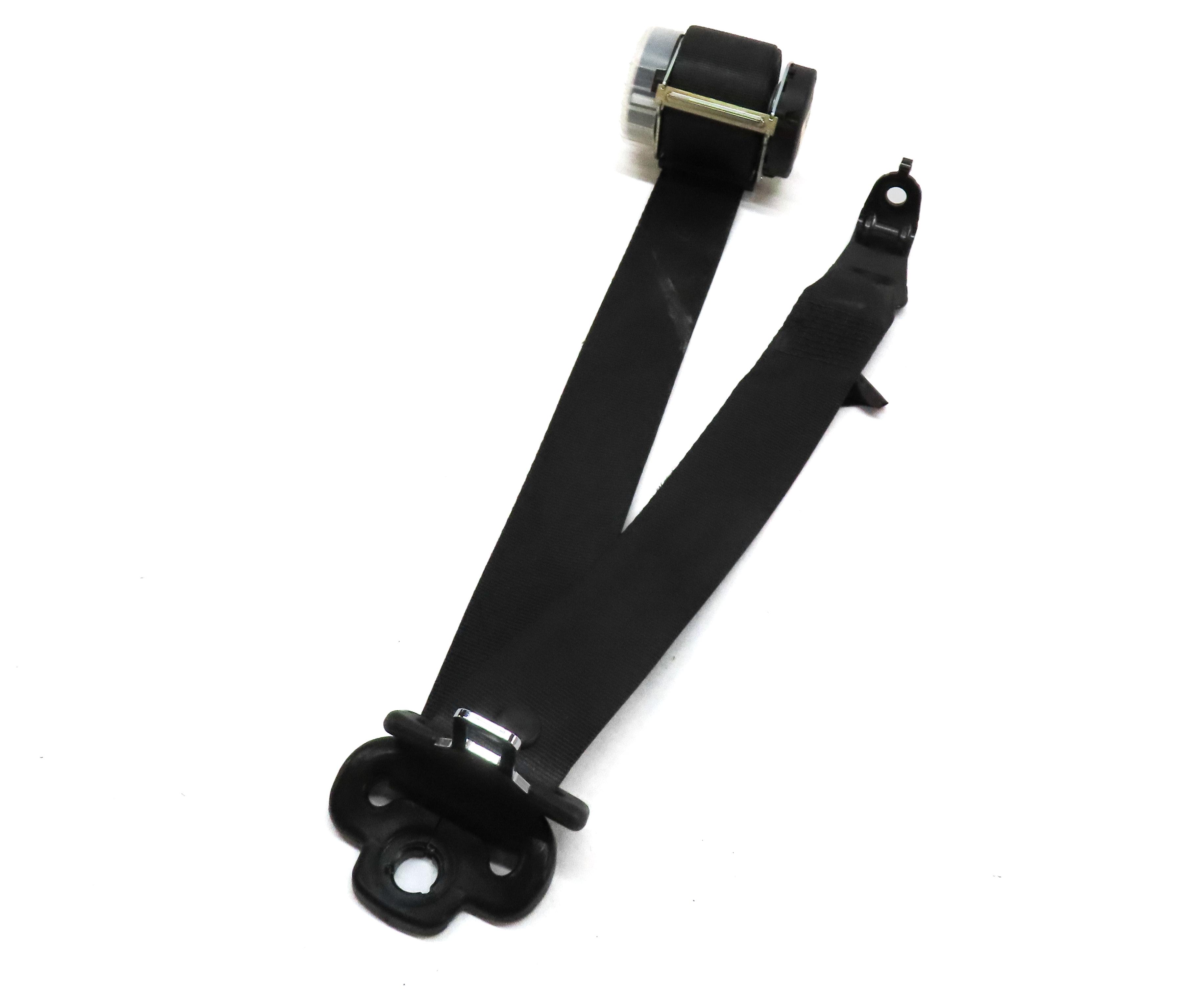 2008 RANGE ROVER SPORT (L320) REAR RIGHT 2ND ROW SEATBELT RETRACTOR (BLACK) — exact item pictured