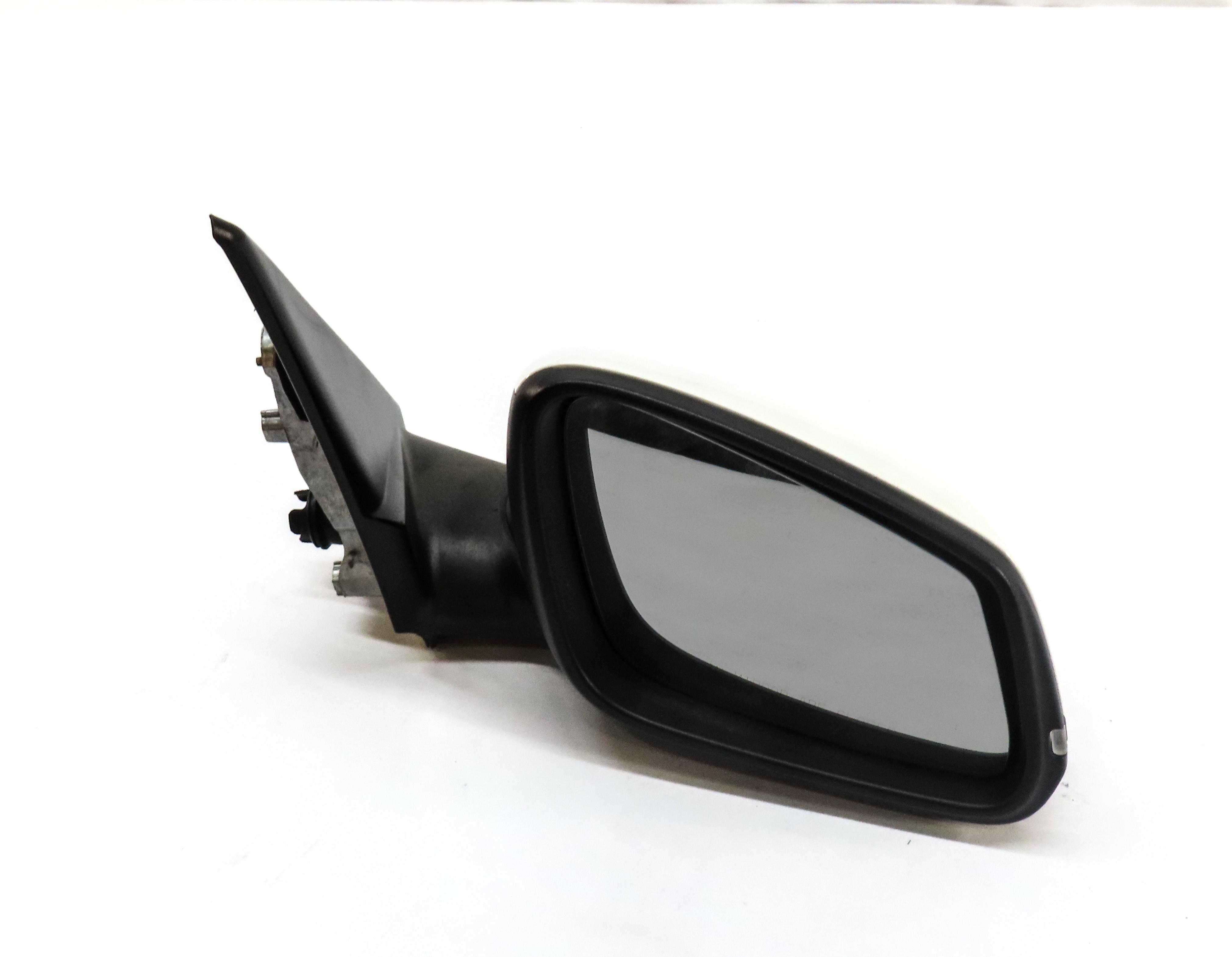 2013-2015 BMW X1 (E84) FRONT LEFT DRIVER DOOR MIRROR (MEMORY) (WHITE) — exact item pictured