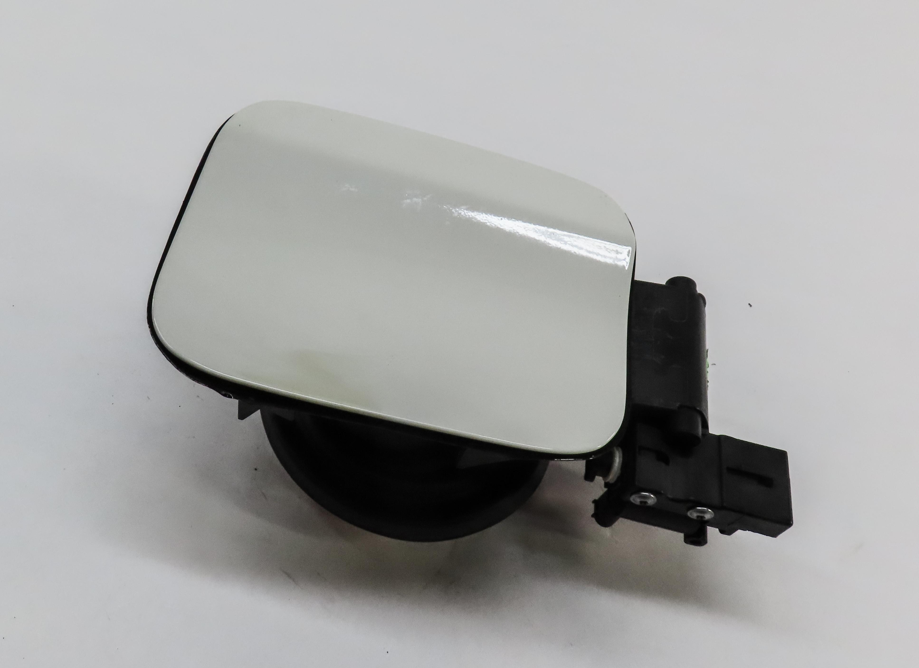2013-2015 BMW X1 (E84) FUEL TANK DOOR LID COVER TRIM w/ HOUSING (ALPINE WHITE) — exact item pictured