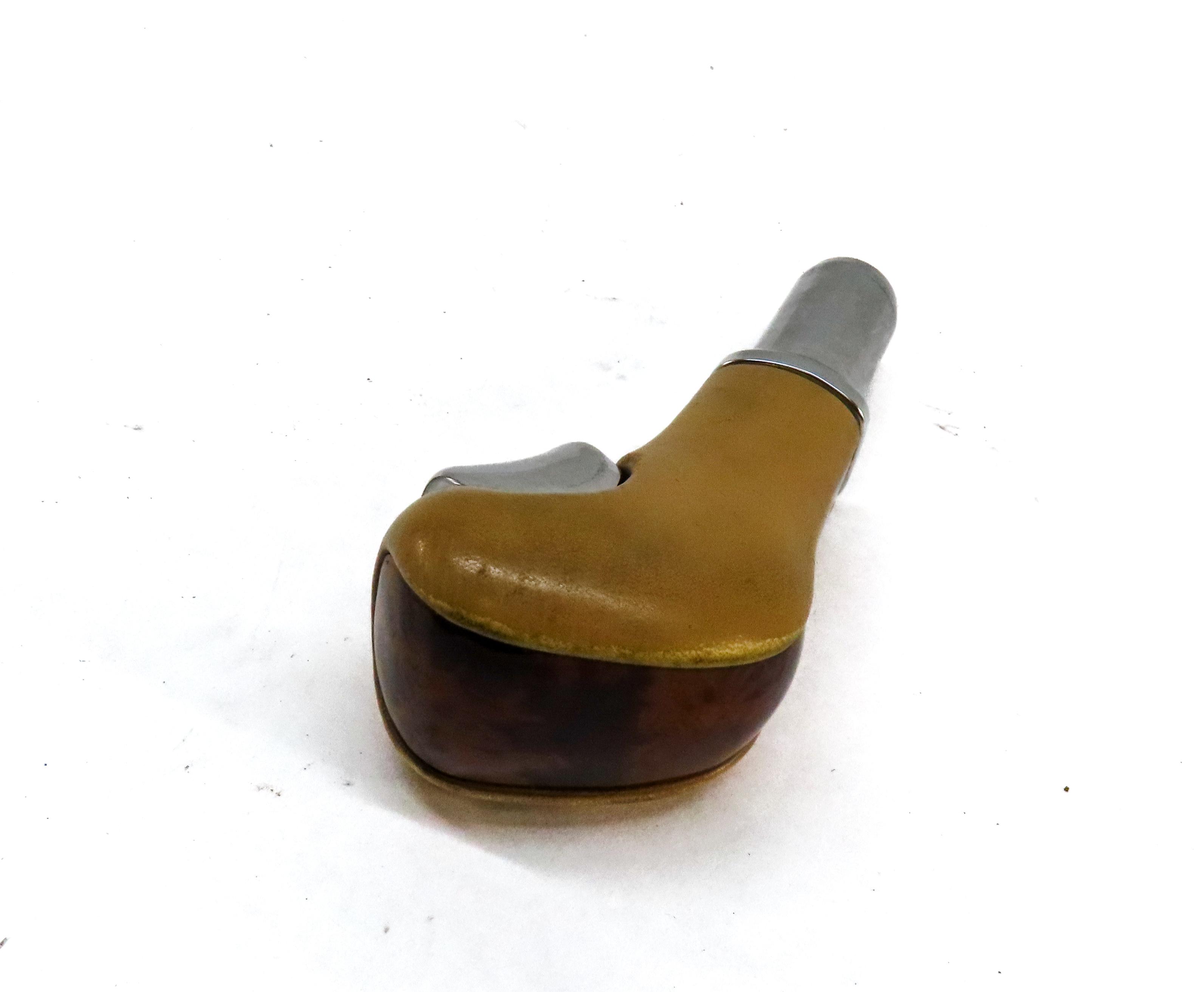2011 PORSCHE CAYENNE (958) TRANSMISSION GEAR SHIFTER SHIFT KNOB HANDLE (WALNUT) — exact item pictured