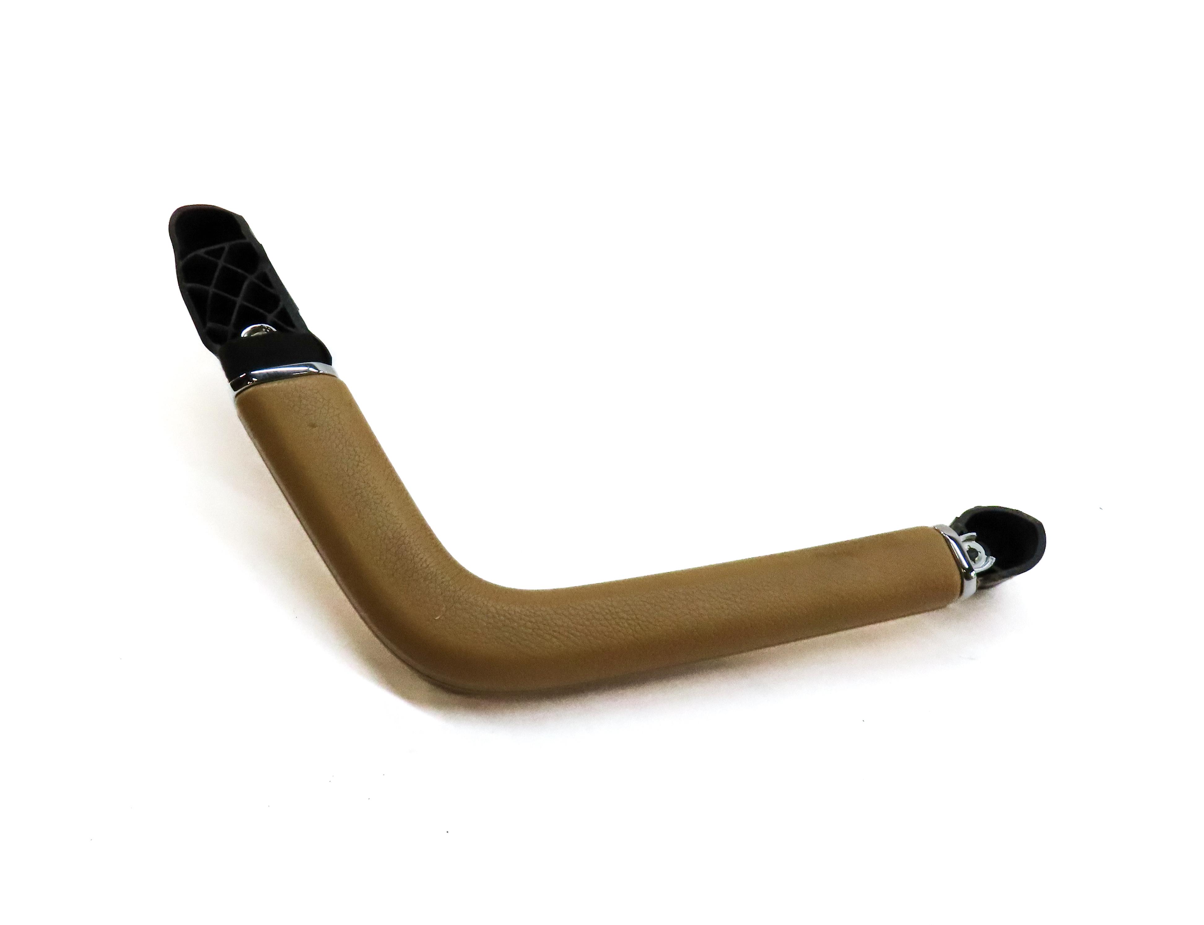 2011 PORSCHE CAYENNE (958) FRONT RIGHT PASSENGER DOOR GRAB HANDLE (BEIGE) — exact item pictured