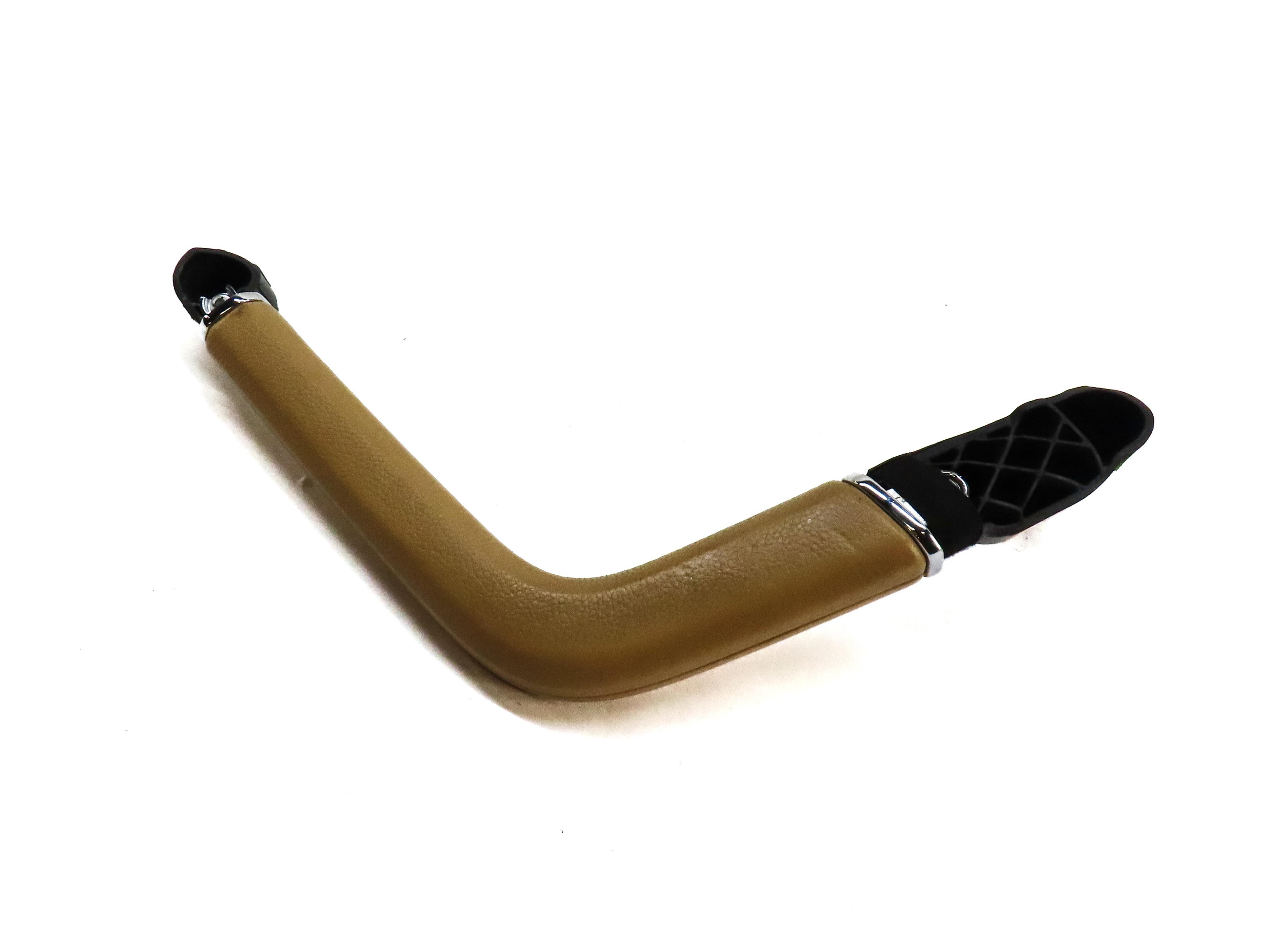2011 PORSCHE CAYENNE (958) FRONT LEFT DRIVER DOOR GRAB HANDLE (BEIGE) — exact item pictured