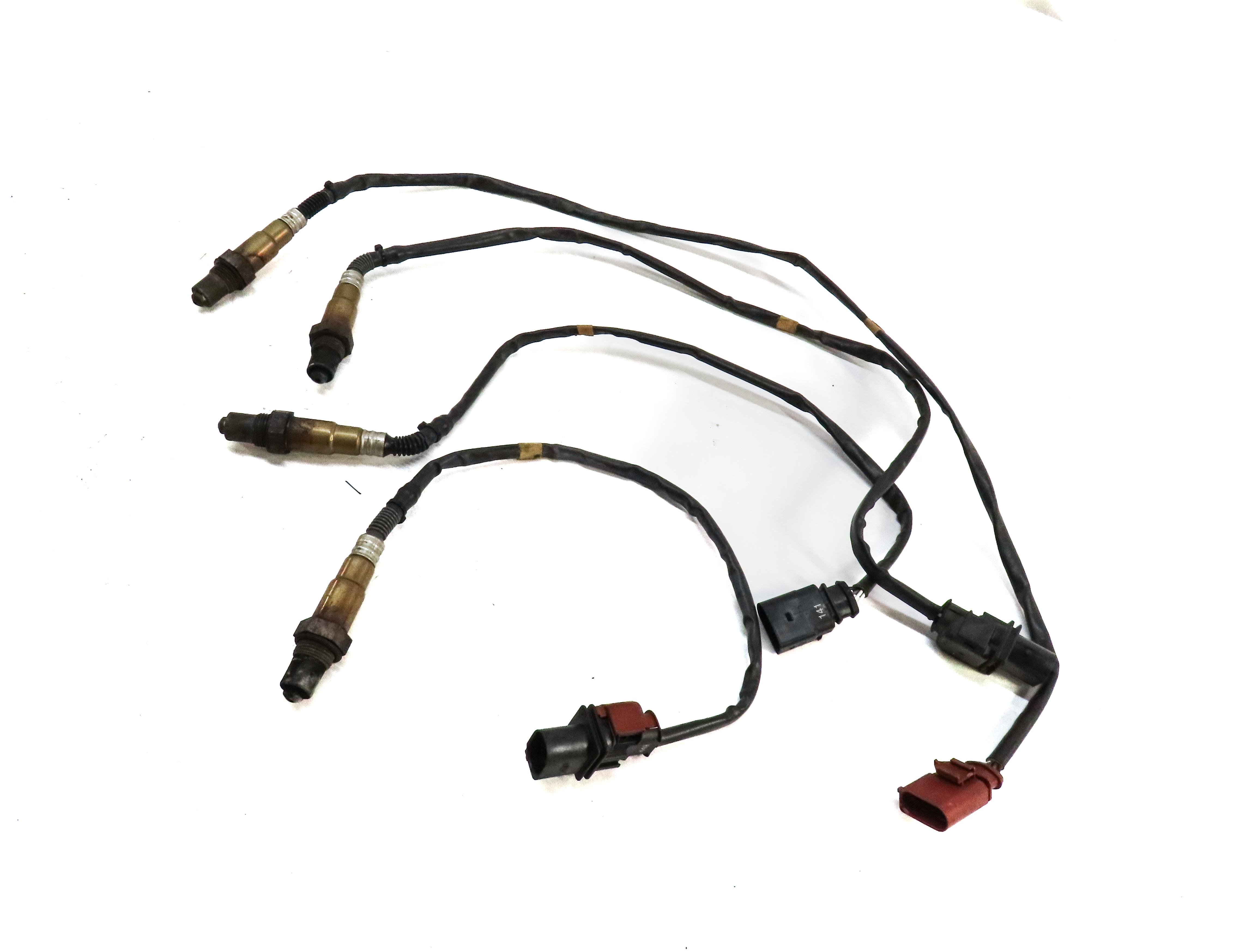 2011 PORSCHE CAYENNE (958) 3.6L PRE POST CAT O2 OXYGEN LAMBDA PROBE SENSOR SET-4 — exact item pictured