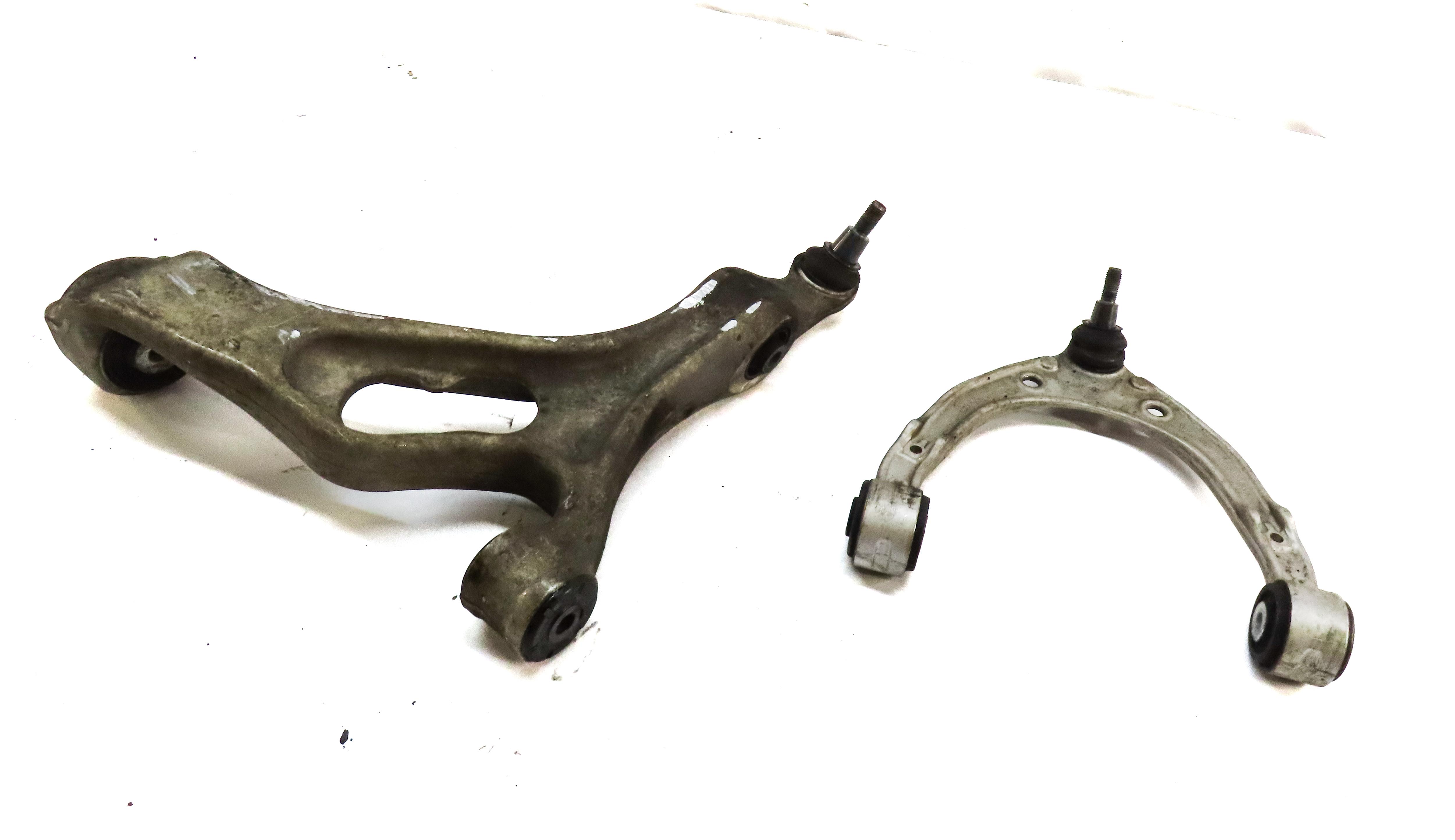 2011-2014 PORSCHE CAYENNE (958) RIGHT FRONT PASSENGER CONTROL ARM SET — exact item pictured