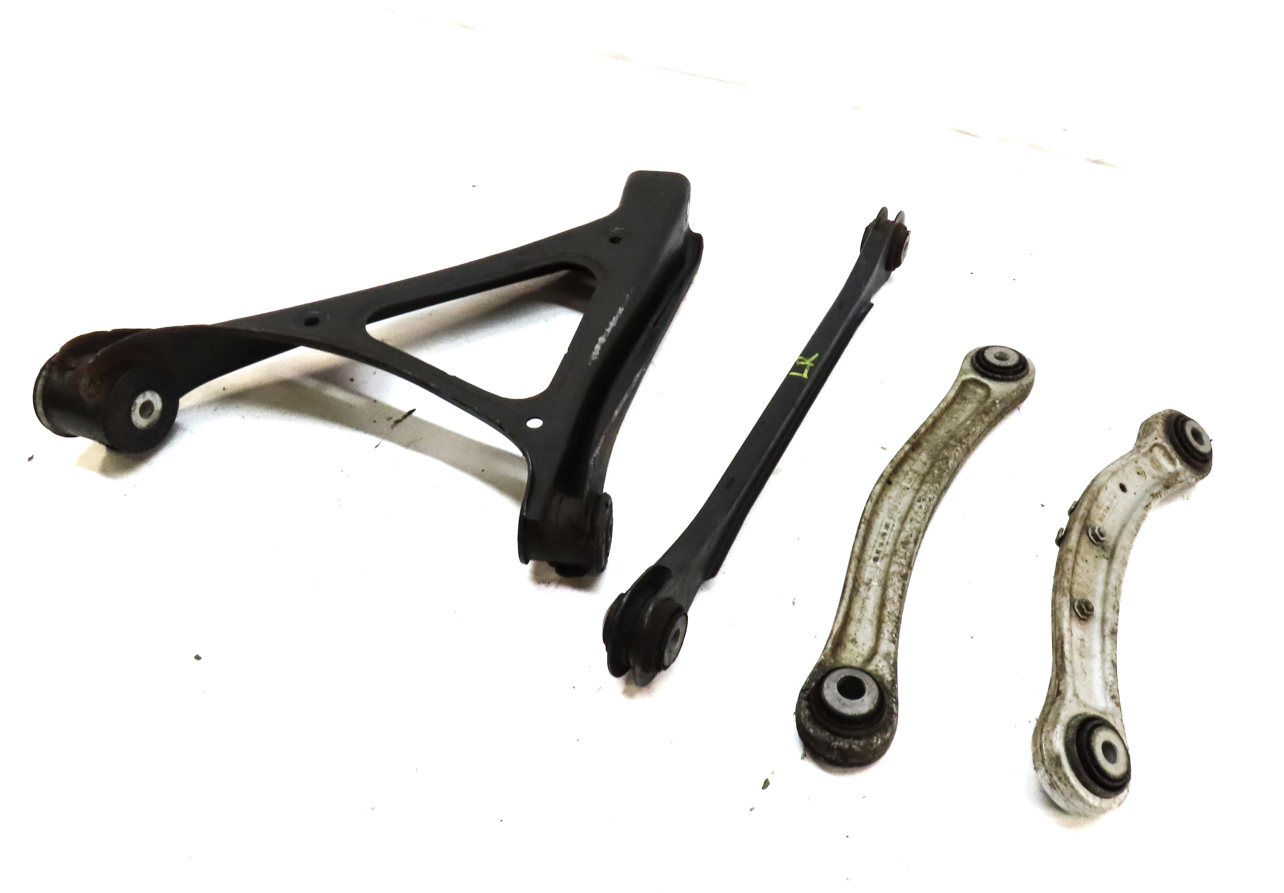 2011-2015 PORSCHE CAYENNE (958) LEFT DRIVER REAR CONTROL ARM SET — exact item pictured