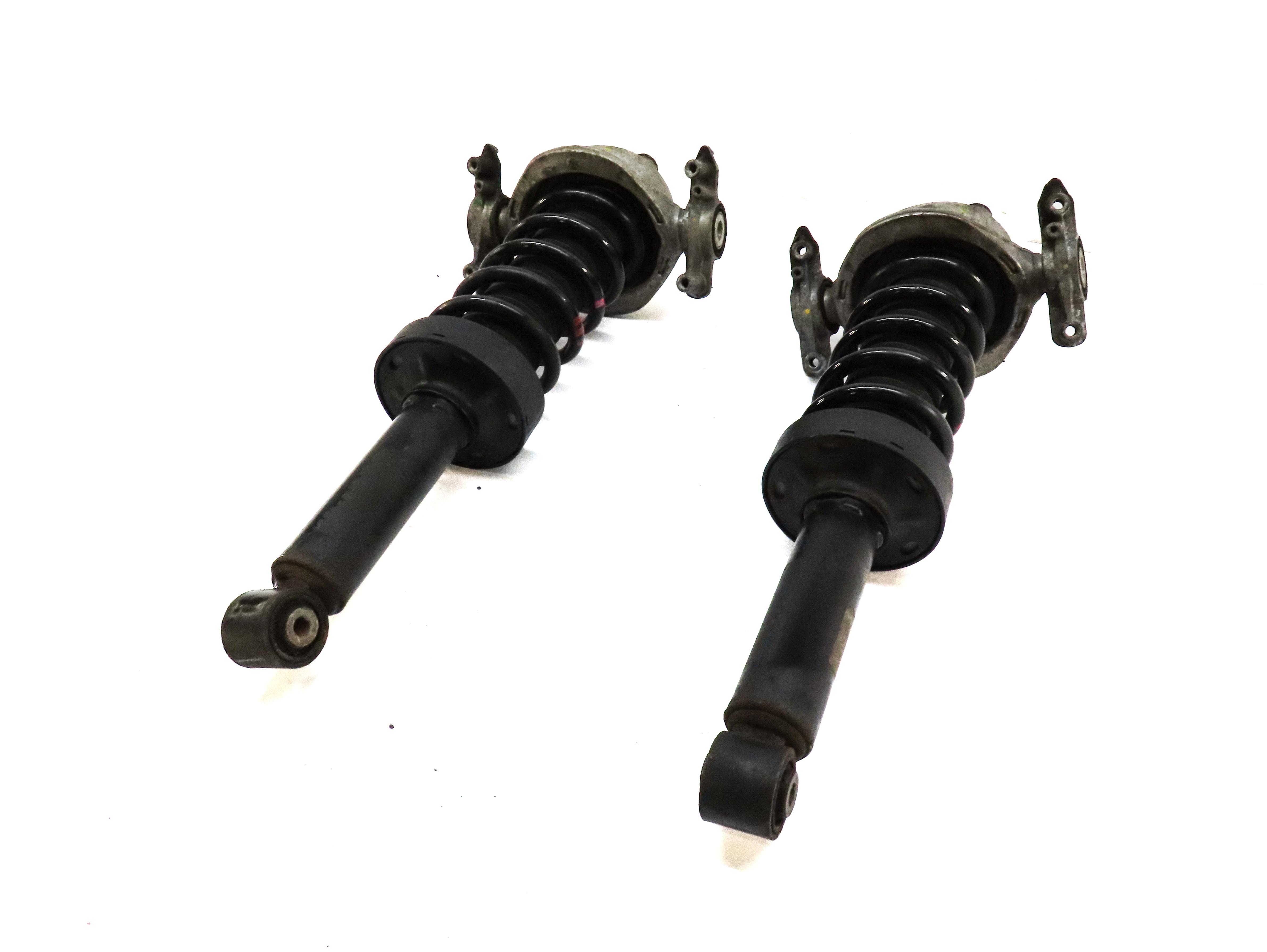 2011-2018 PORSCHE CAYENNE (958) REAR LEFT & RIGHT SUSPENSION SHOCK STRUT SET-2 — exact item pictured