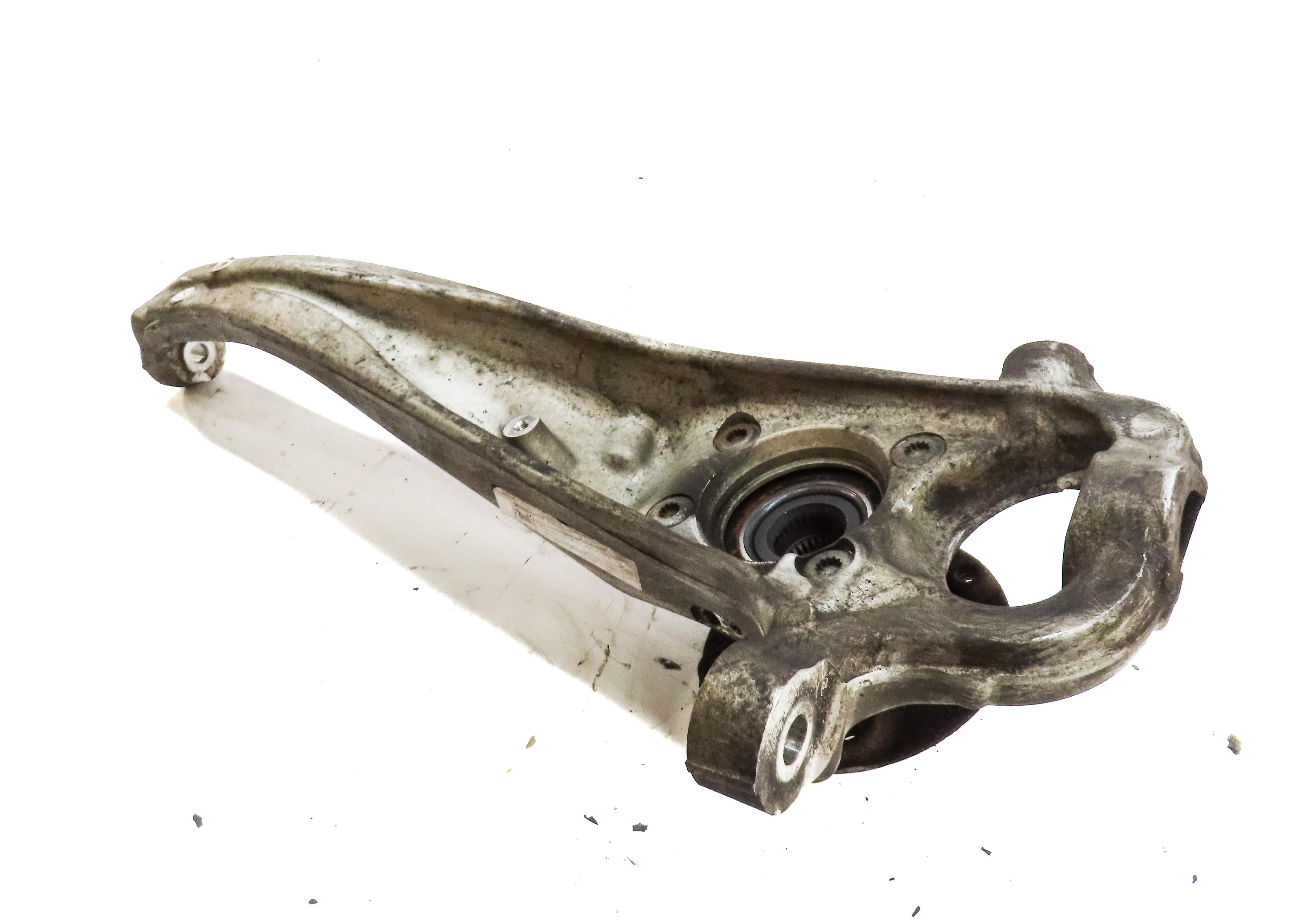 2011-2018 PORSCHE CAYENNE (958) LEFT FRONT DRIVER SPINDLE KNUCKLE WHEEL HUB — exact item pictured