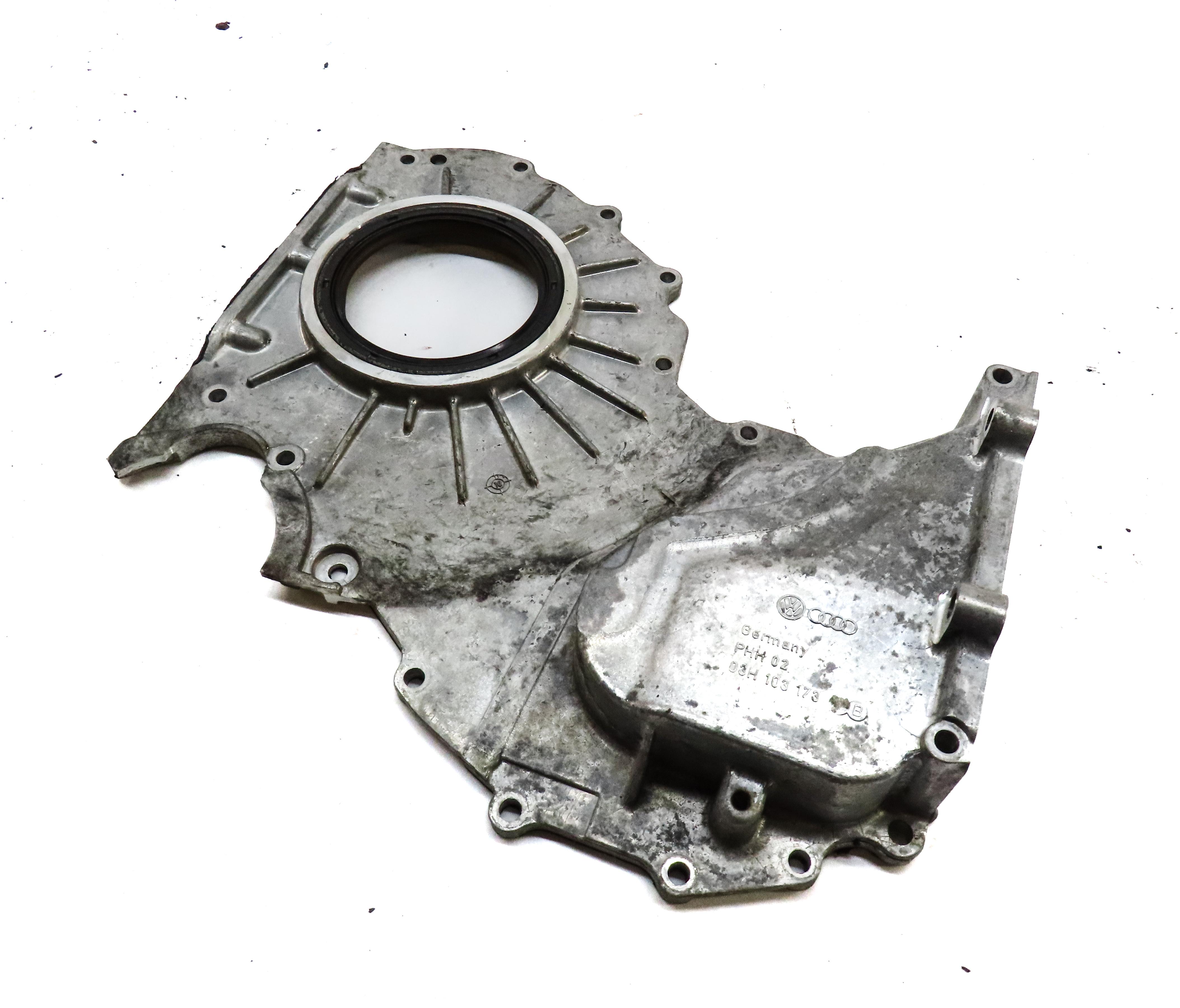 2008-2018 PORSCHE CAYENNE (957 958) 3.6L VR6 ENGINE TIMING COVER SEAL FLANGE — exact item pictured