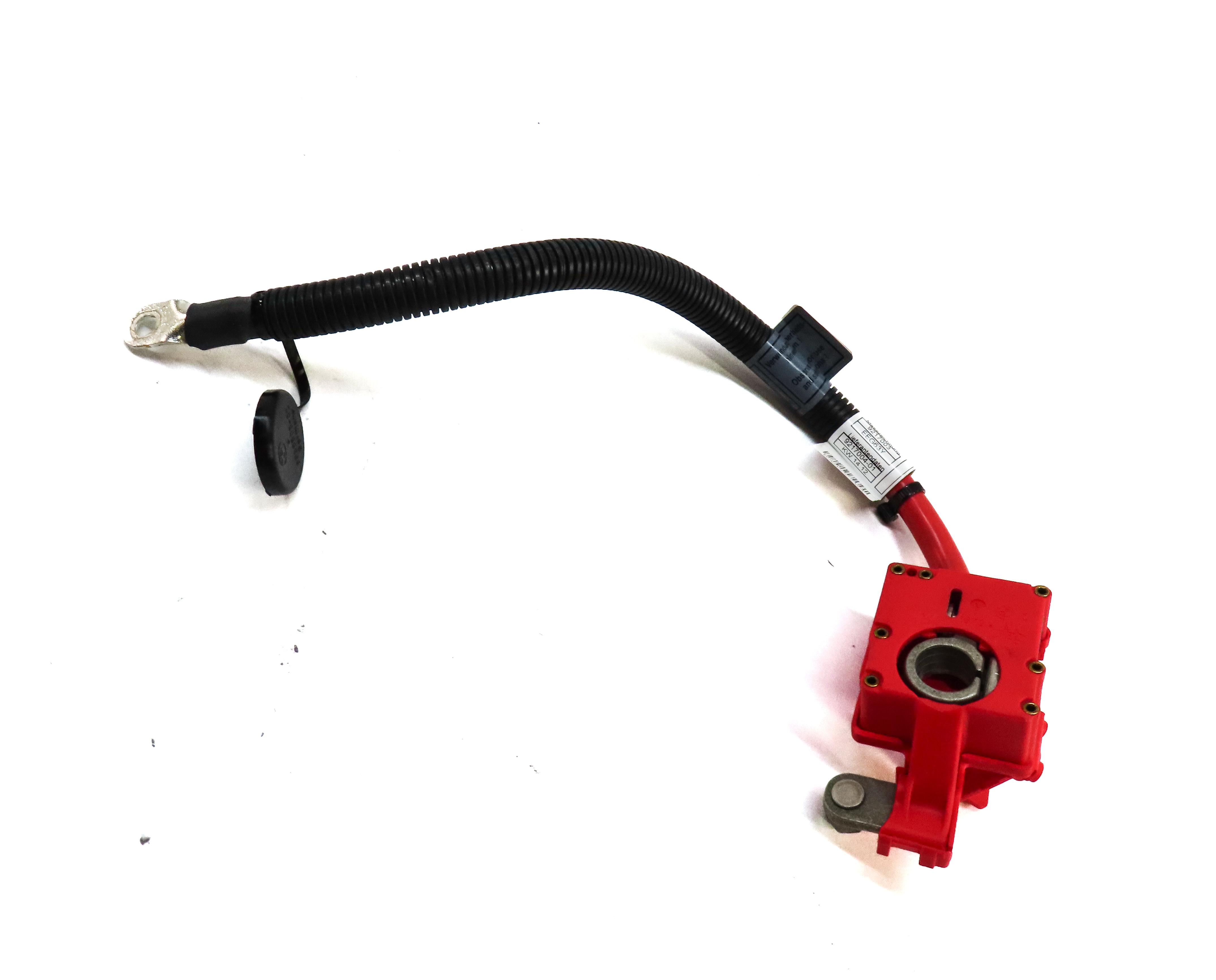 2012 BMW X5 (E70) POSITIVE BATTERY CABLE w/ TERMINAL & SAFETY BLOWOUT FUSE — exact item pictured