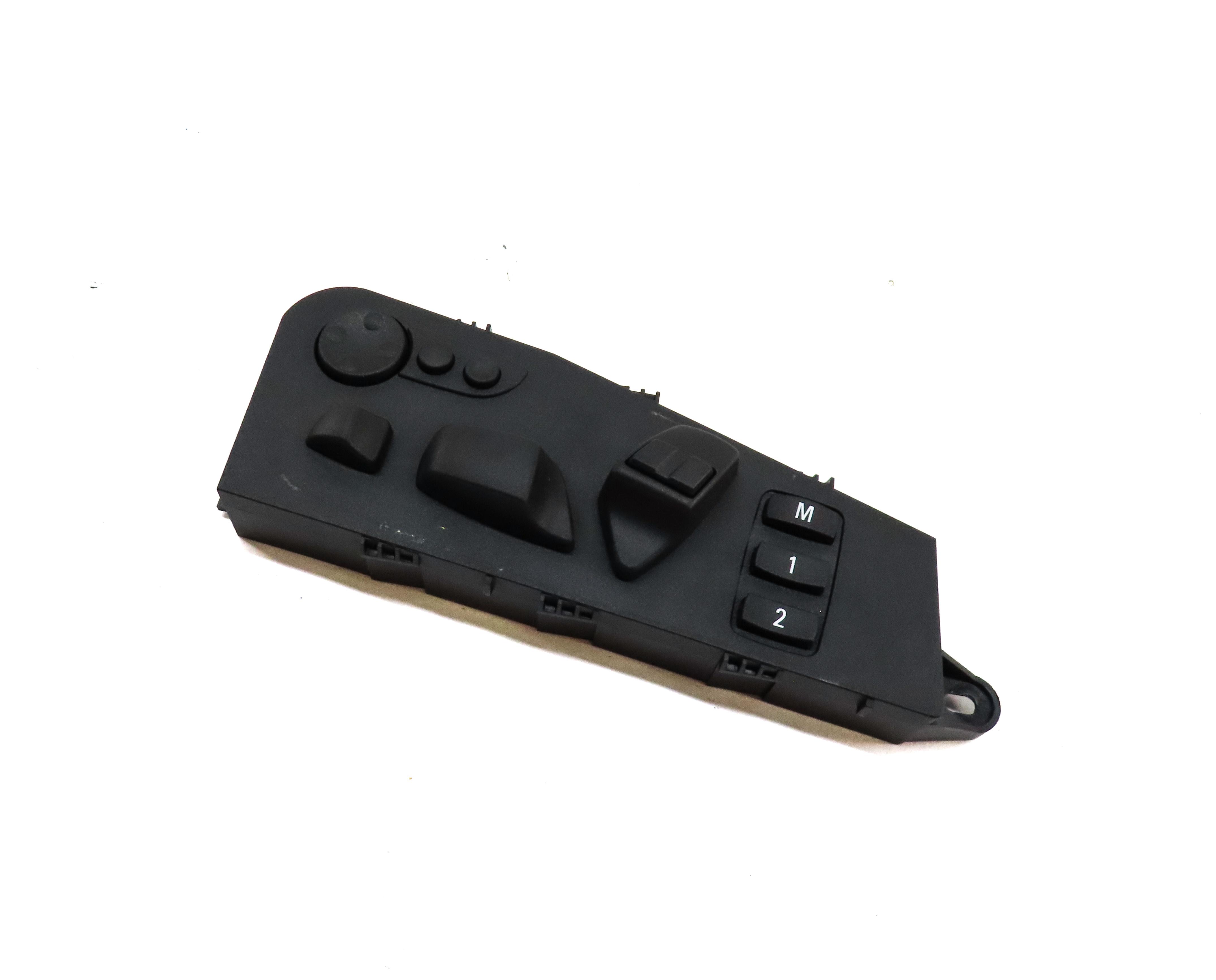 2012 BMW X5 (E70) FRONT LEFT DRIVER SEAT MEMORY ADJUST SWITCH (BLACK) 9275067 — exact item pictured