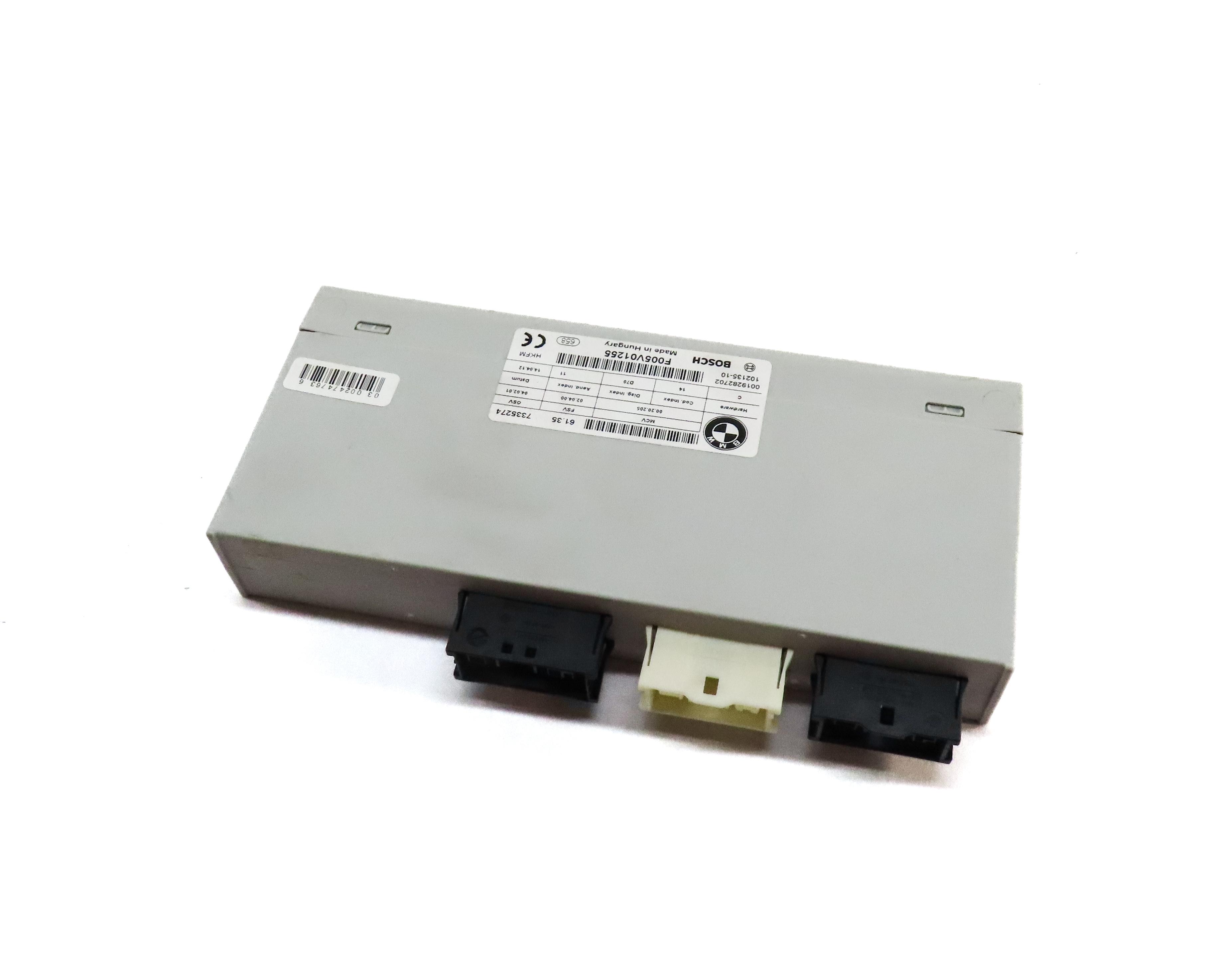2012 BMW X5 (E70) REAR HATCH TRUNK TAILGATE LIFT OPEN CLOSE CONTROL MODULE — exact item pictured
