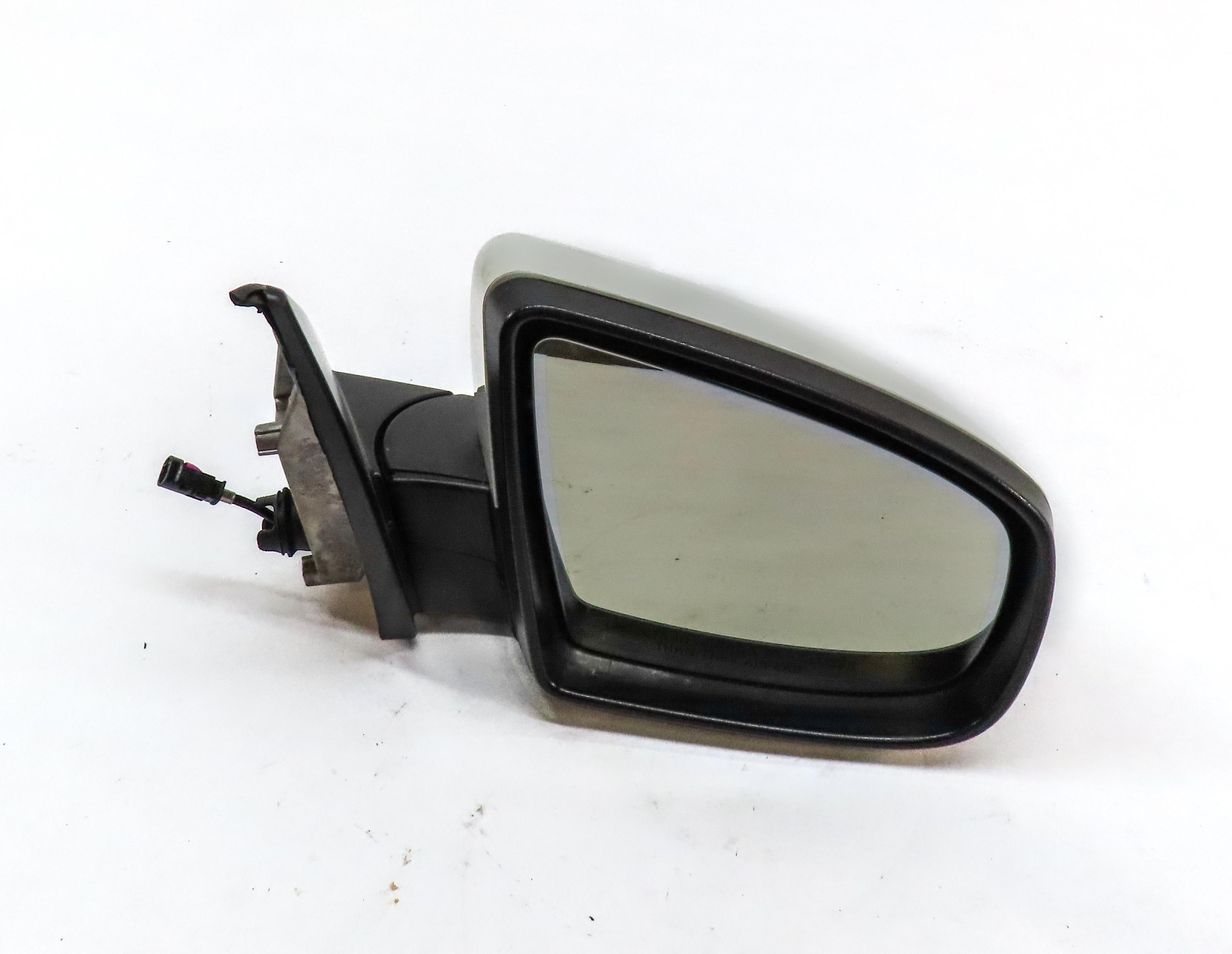 2010-2013 BMW X5 (E70) RIGHT P-FOLD AUTODIM CAMERA HEATED DOOR MIRROR (WHITE) — exact item pictured