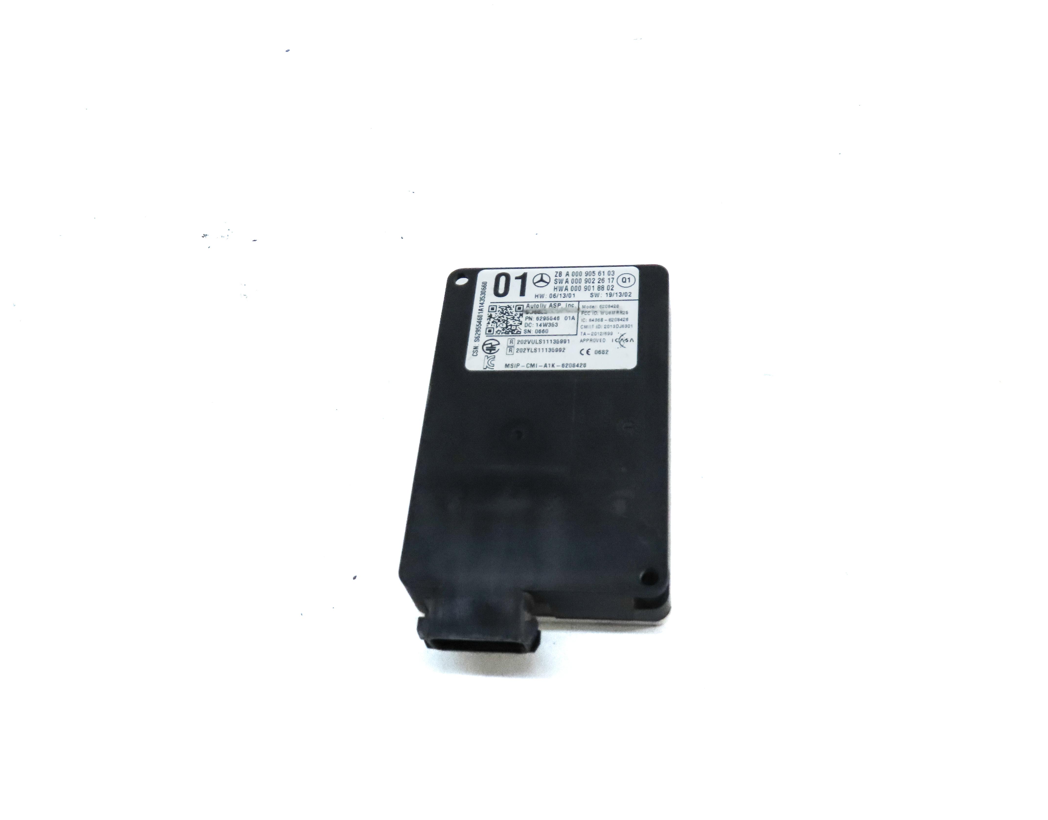 2015-2016 MERCEDES C300 C350 C400 C450 C63 (W205) REAR BLIND SPOT RADAR MODULE — exact item pictured