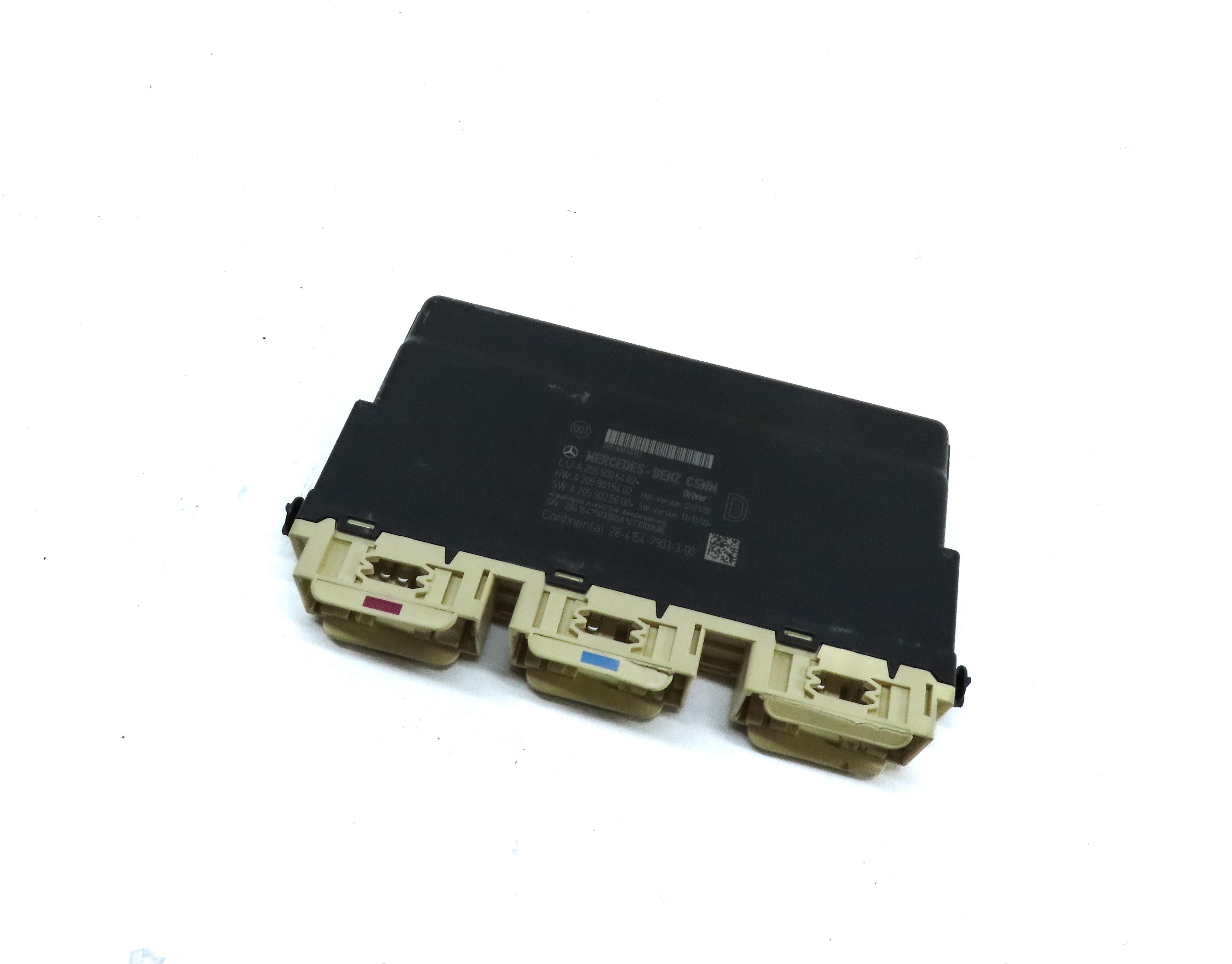 2015 MERCEDES C300 (W205) FRONT LEFT DRIVER SEAT CONTROL MODULE — exact item pictured
