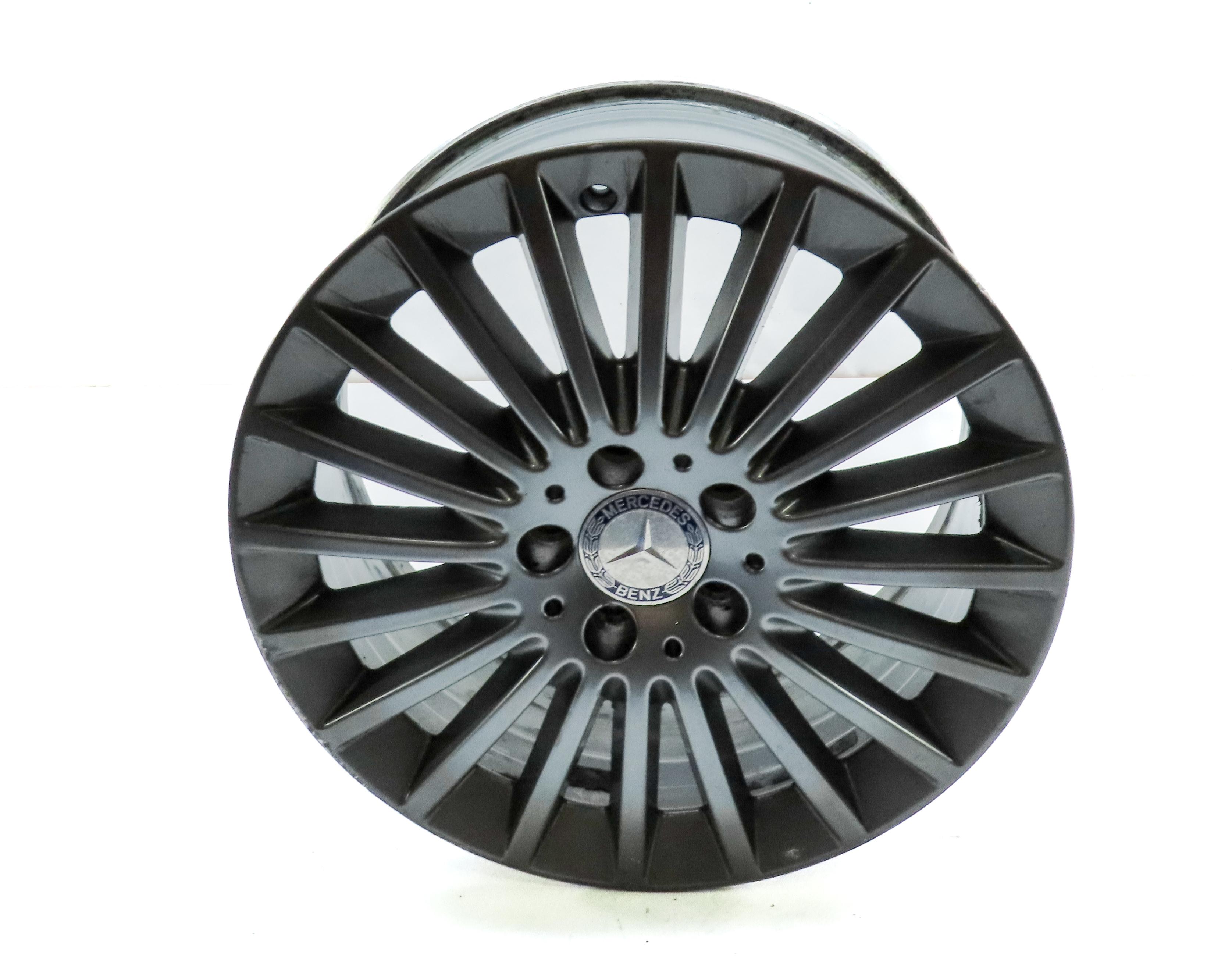 2015-2017 MERCEDES C300 (W205) 17x7 20-SPOKE ALUMINUM ALLOY SPOKED WHEEL RIM — exact item pictured