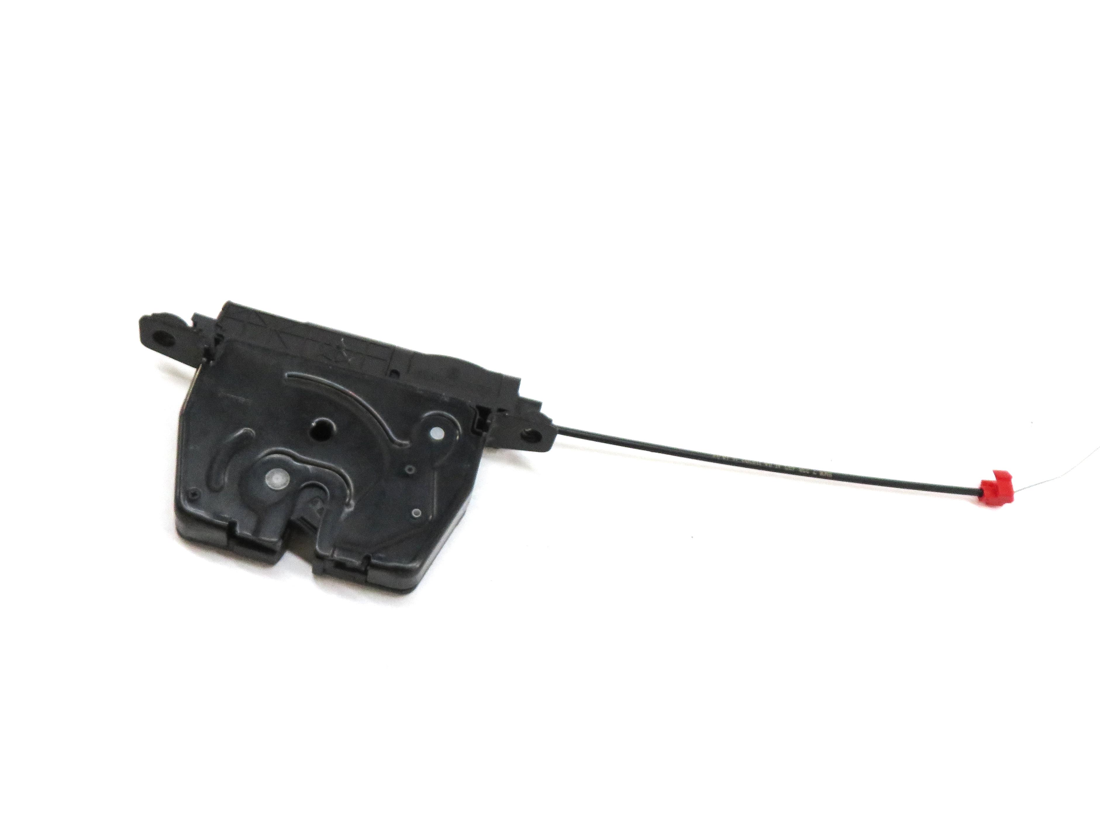 2015 BMW 320i (F30) REAR TRUNK LOCK LATCH ACTUATOR w/ CABLE — exact item pictured