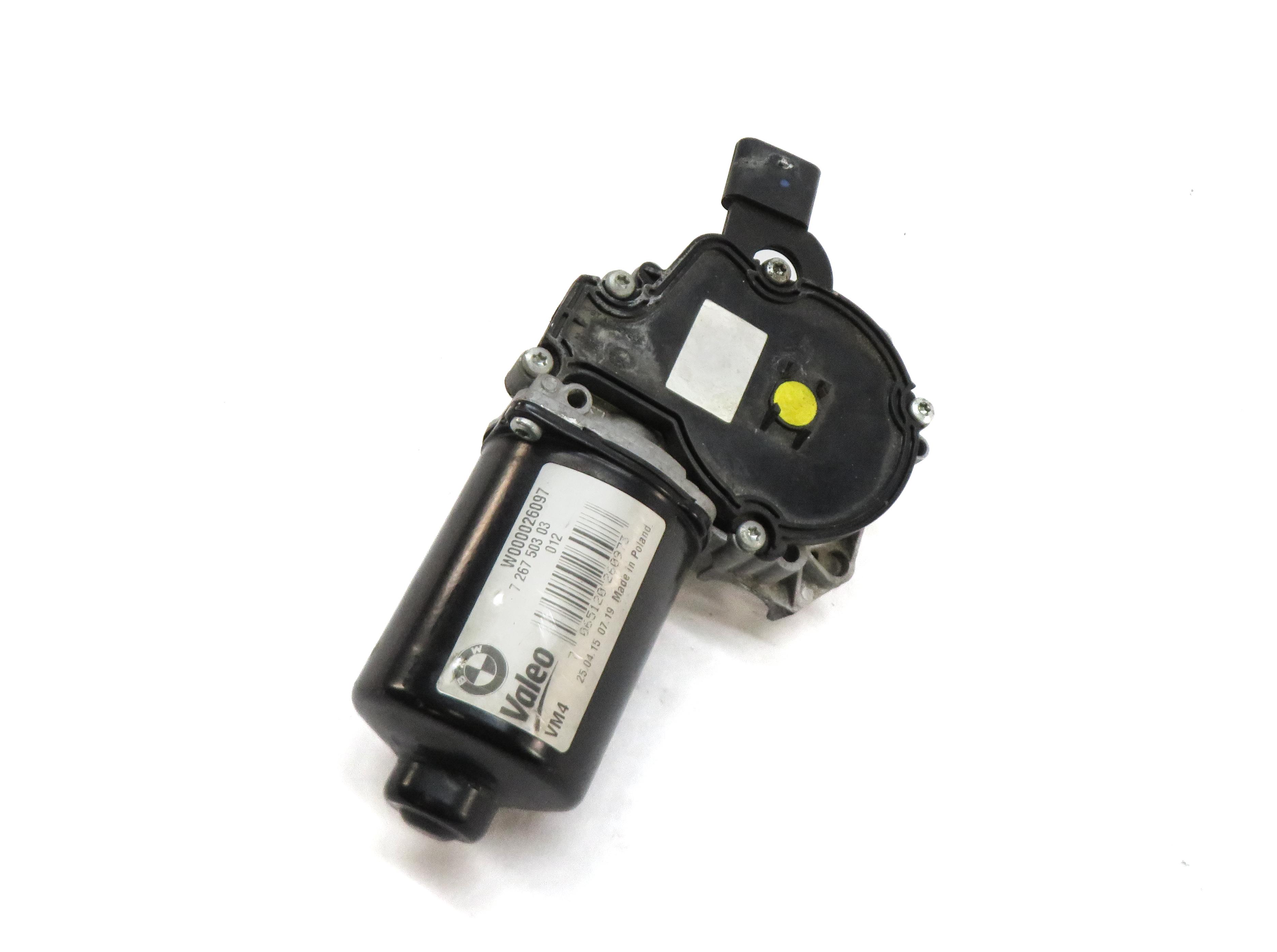 2012-2019 BMW 3 / 4 SERIES (F30 F31 F32 F33 F34) FRONT WINDSHIELD WIPER MOTOR — exact item pictured