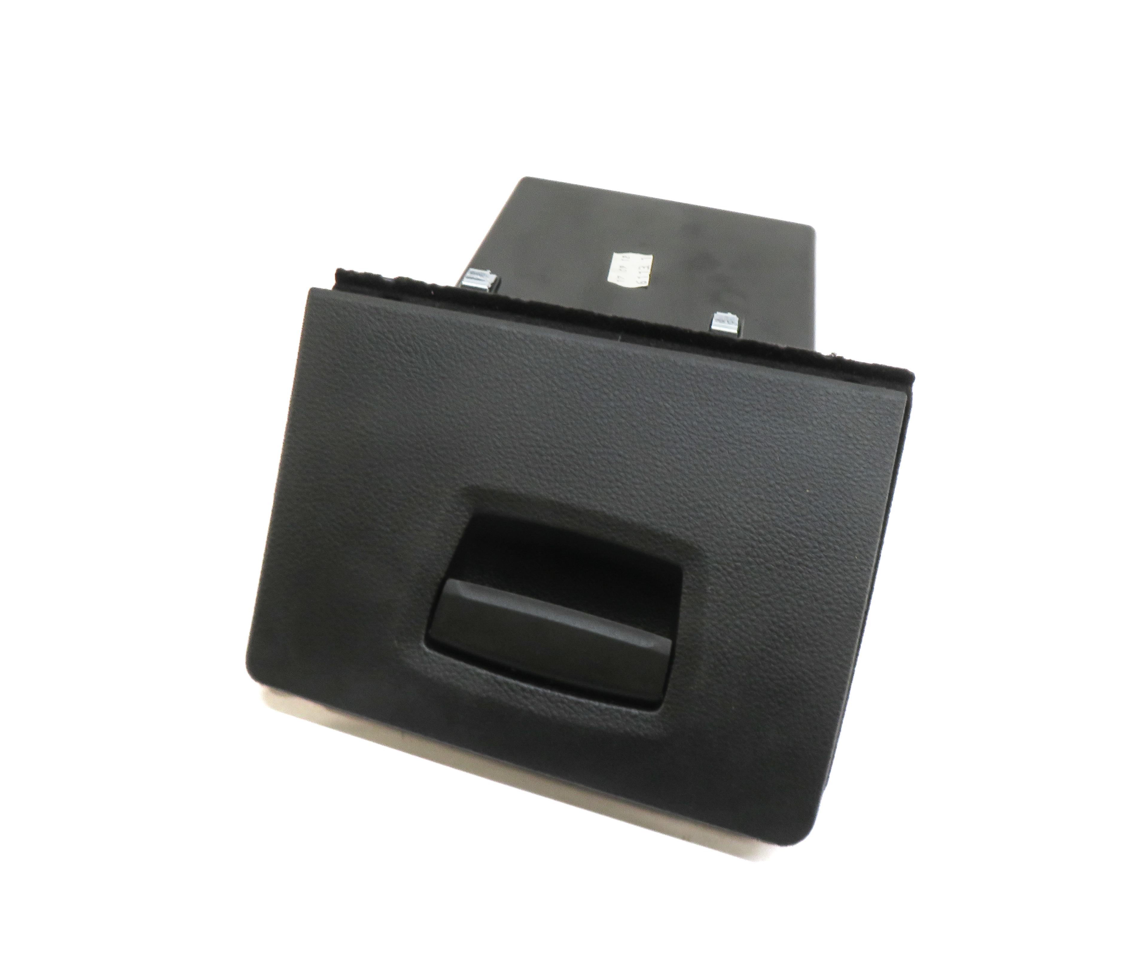 2013 BMW M5 (F10) FRONT LEFT DRIVER DASH STORAGE BOX GLOVE COMPARTMENT (BLACK) — exact item pictured