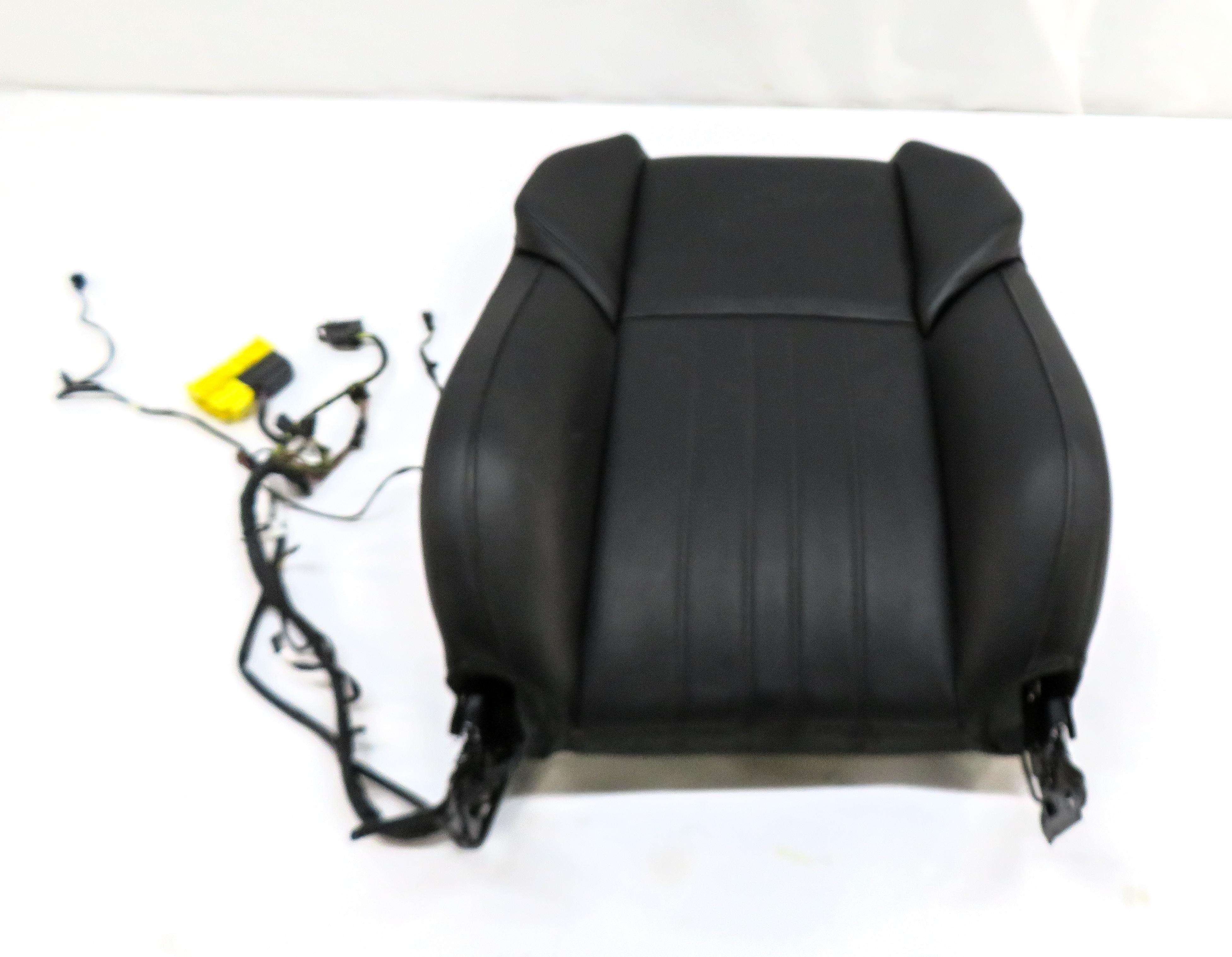 2013 BMW M5 ///M (F10) PASSENGER UPPER TOP HEATED COOL SPORT SEAT CUSHION BLACK — exact item pictured