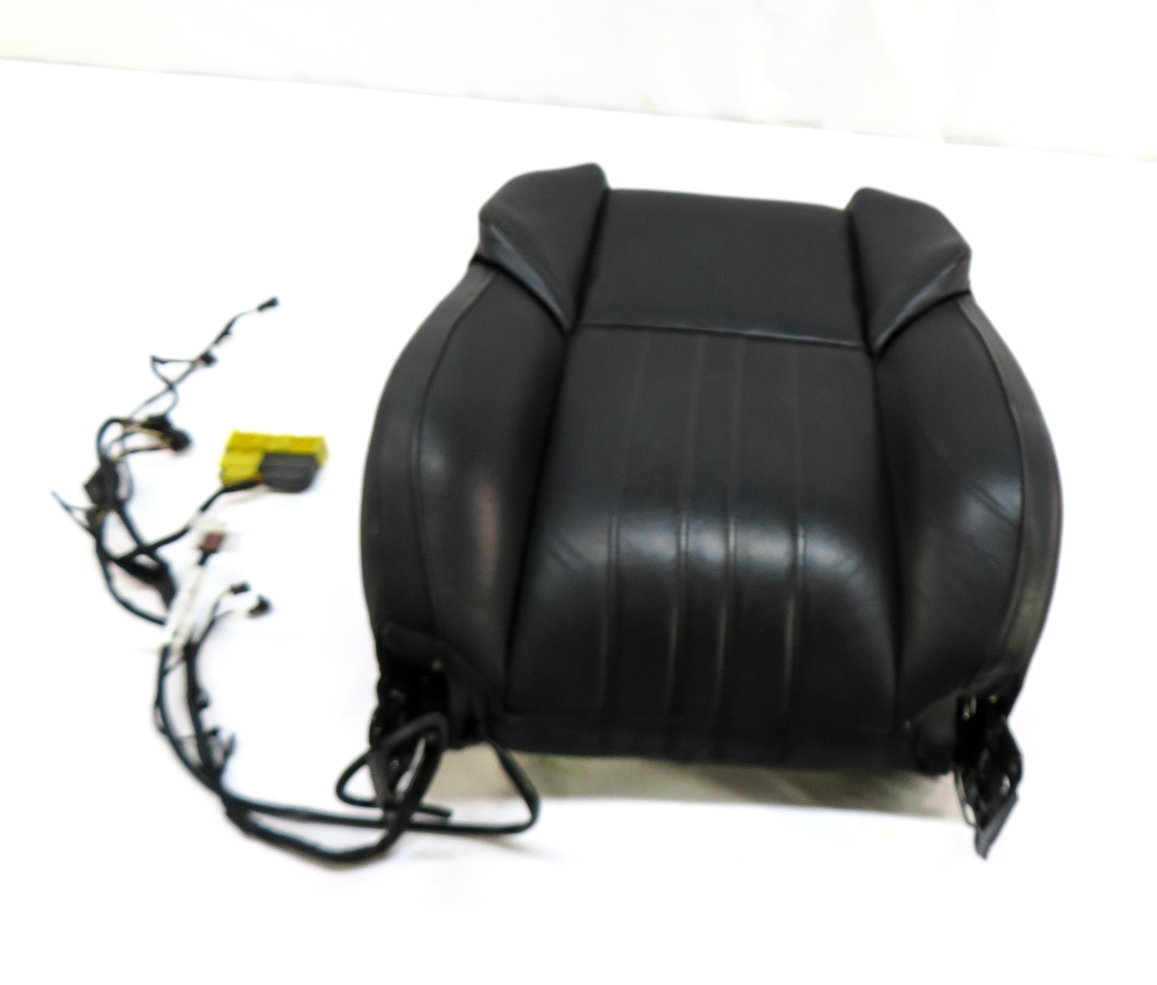2013 BMW M5 ///M (F10) LEFT DRIVER UPPER TOP HEAT COOL SPORT SEAT CUSHION BLACK — exact item pictured