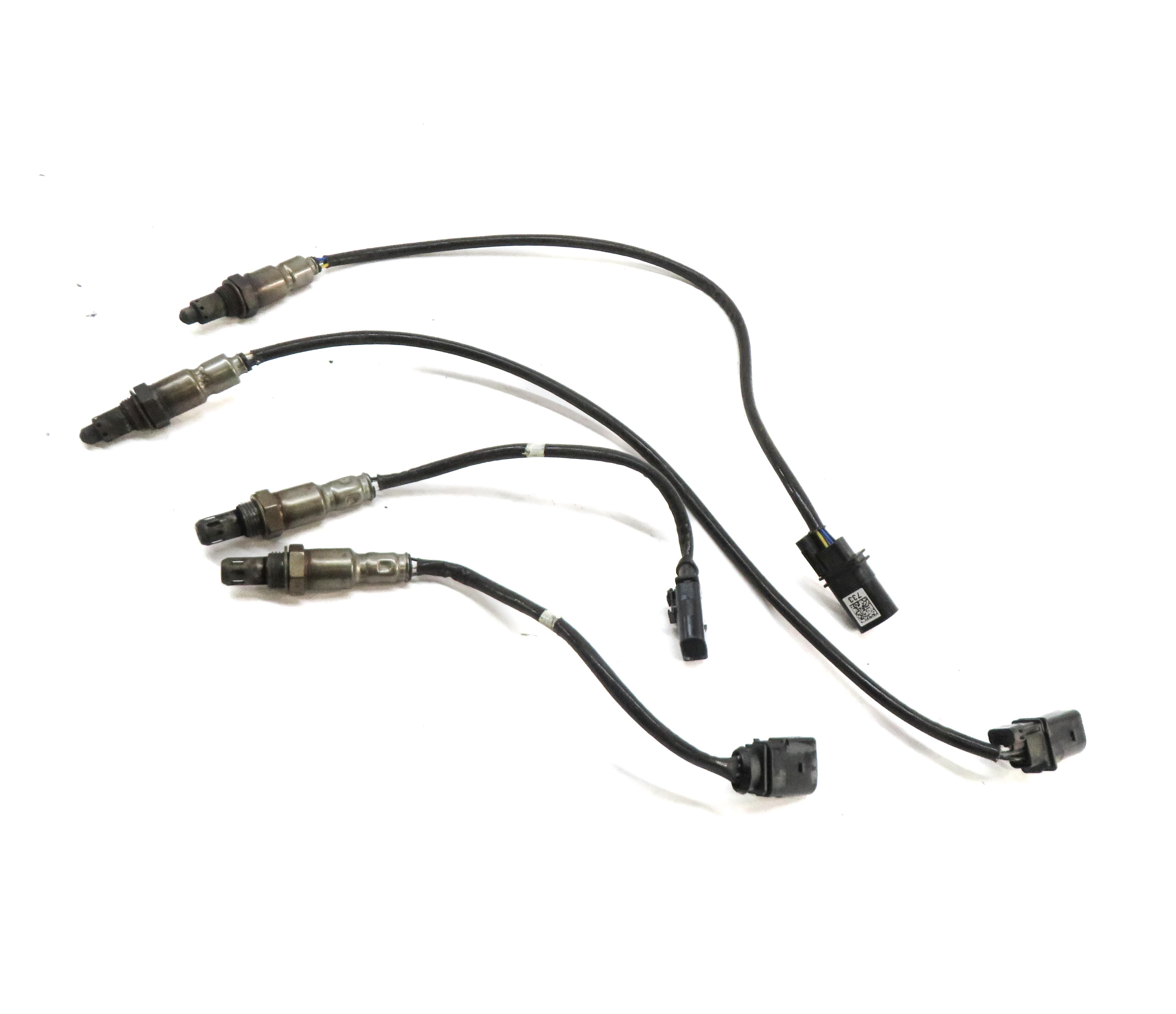 2013 BMW M5 (F10) 4.4L S63 PRE POST CAT O2 OXYGEN LAMBDA PROBE SENSOR SET-4 — exact item pictured