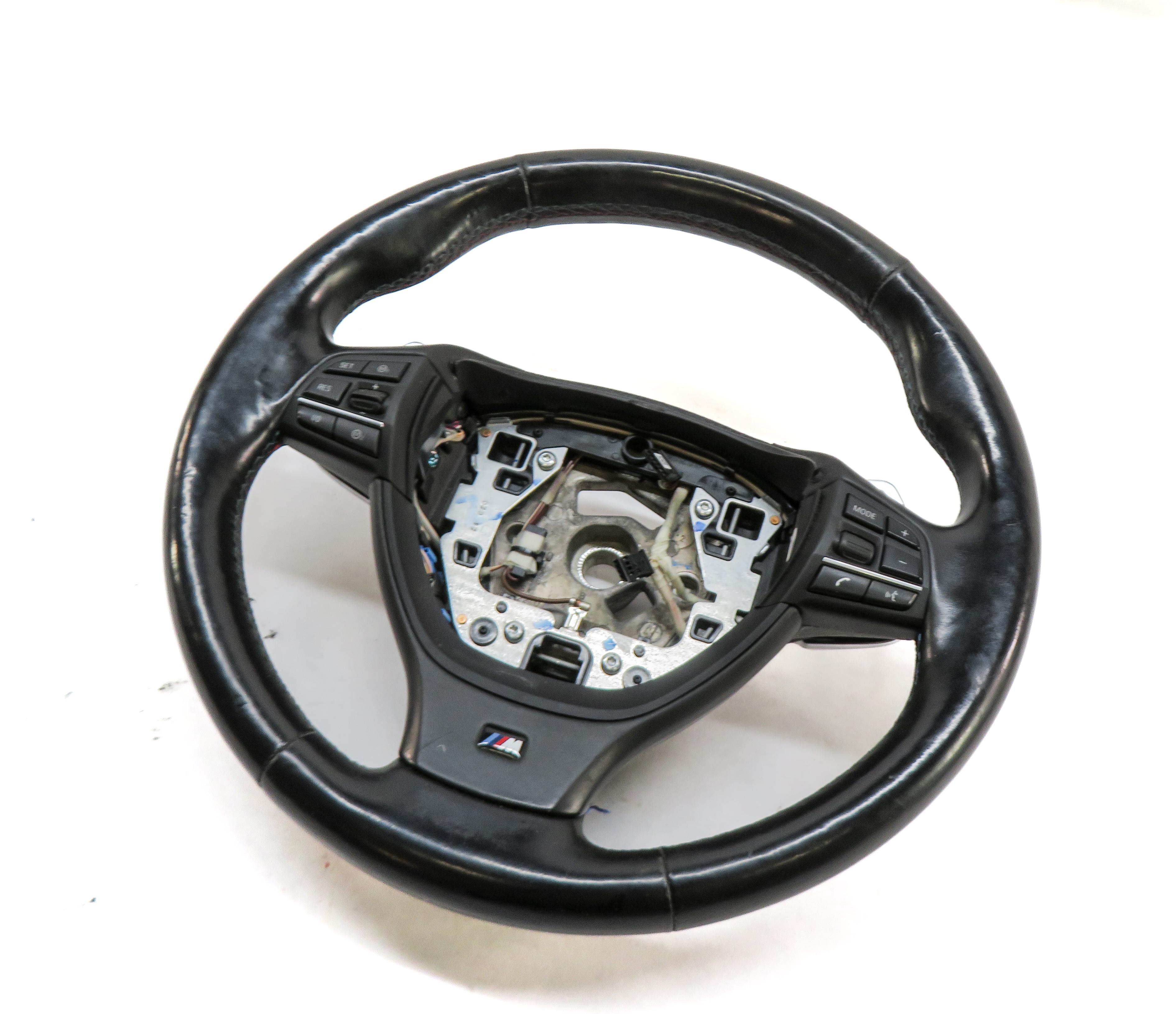 2013-2014 BMW 528i 535i 550i M5 (F10) ///M-SPORT STEERING WHEEL w/ PADDLES — exact item pictured