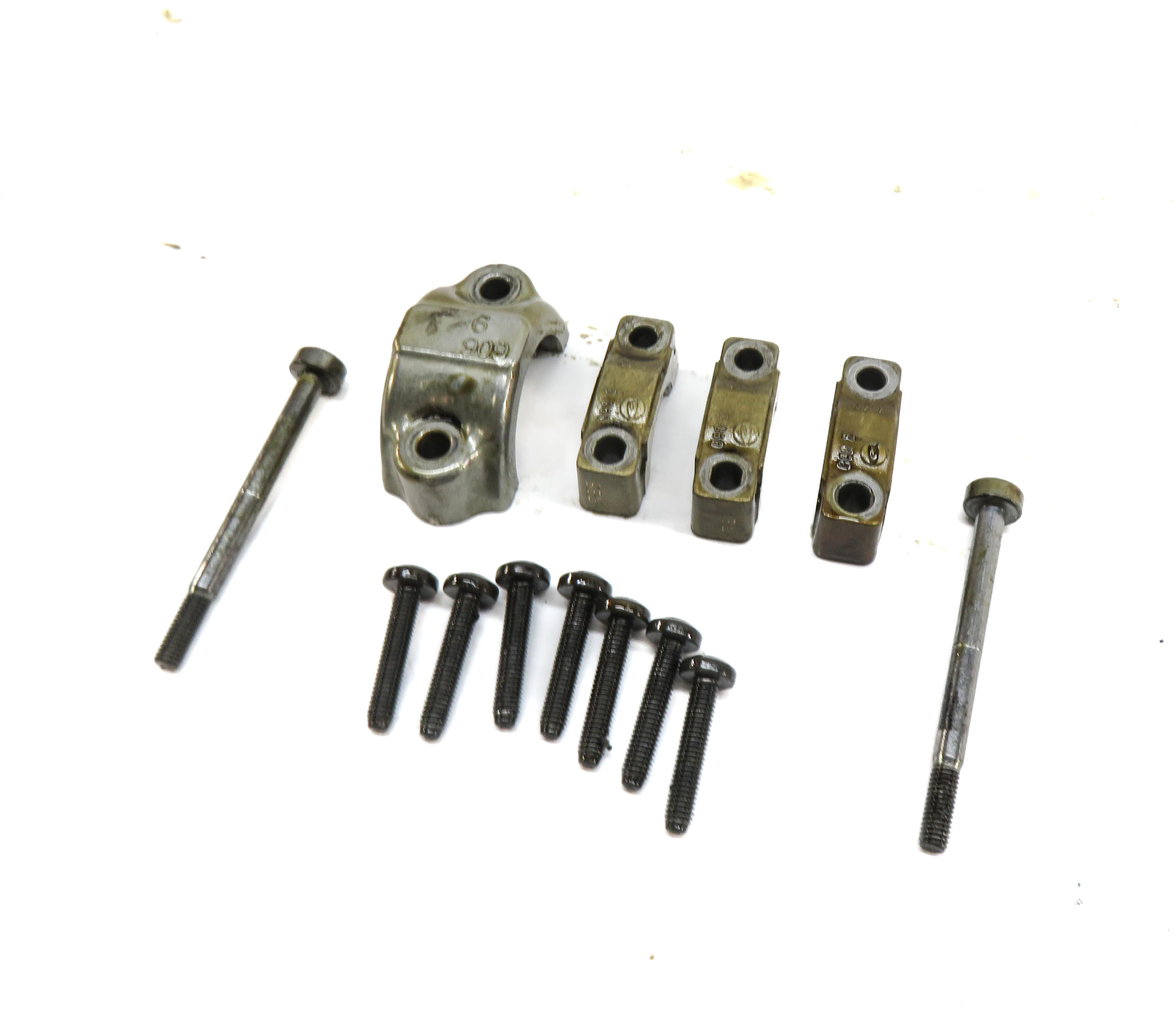 12-19 M5 M6 X5M F10 F12 F85 F86 4.4L S63 LEFT HEAD EXHAUST CAMSHAFT BEARING SET — exact item pictured