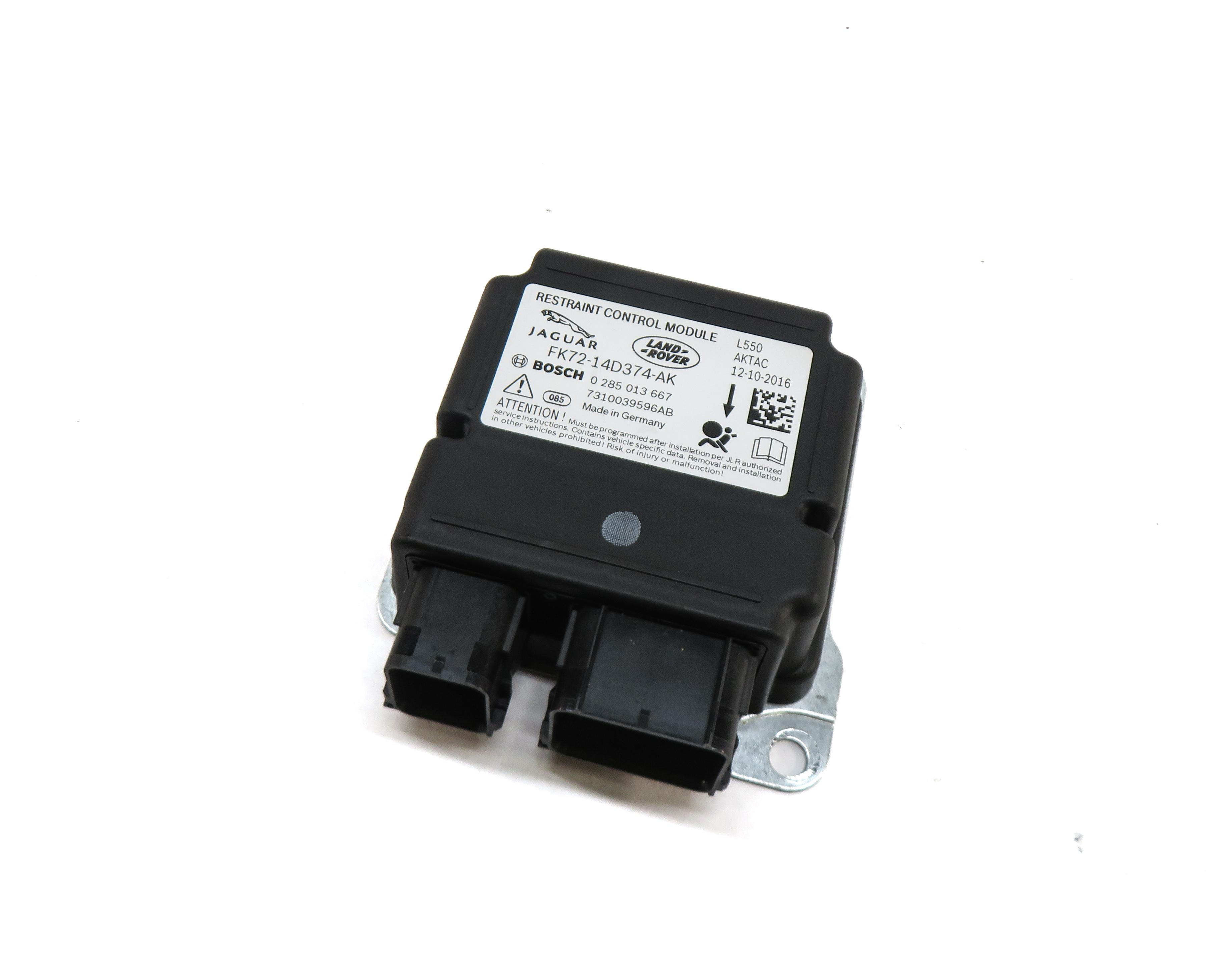 2015-2019 LAND ROVER DISCOVERY SPORT (L538) SRS BAG CONTROL MODULE — exact item pictured
