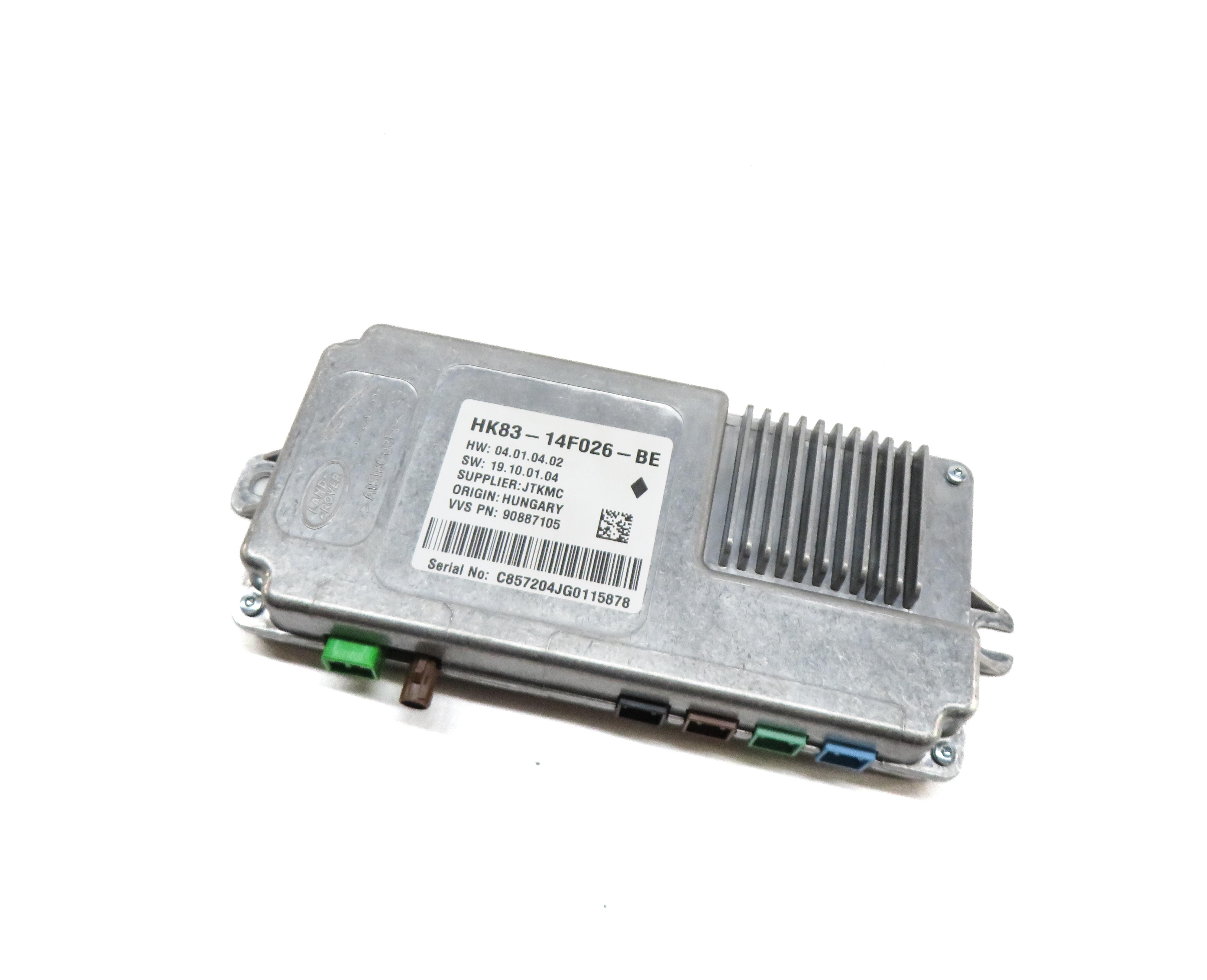 17-20 JAGUAL F-PACE DISCOVERY SPORT (L550) SURROUND VIEW CAMERA CONTROL MODULE — exact item pictured