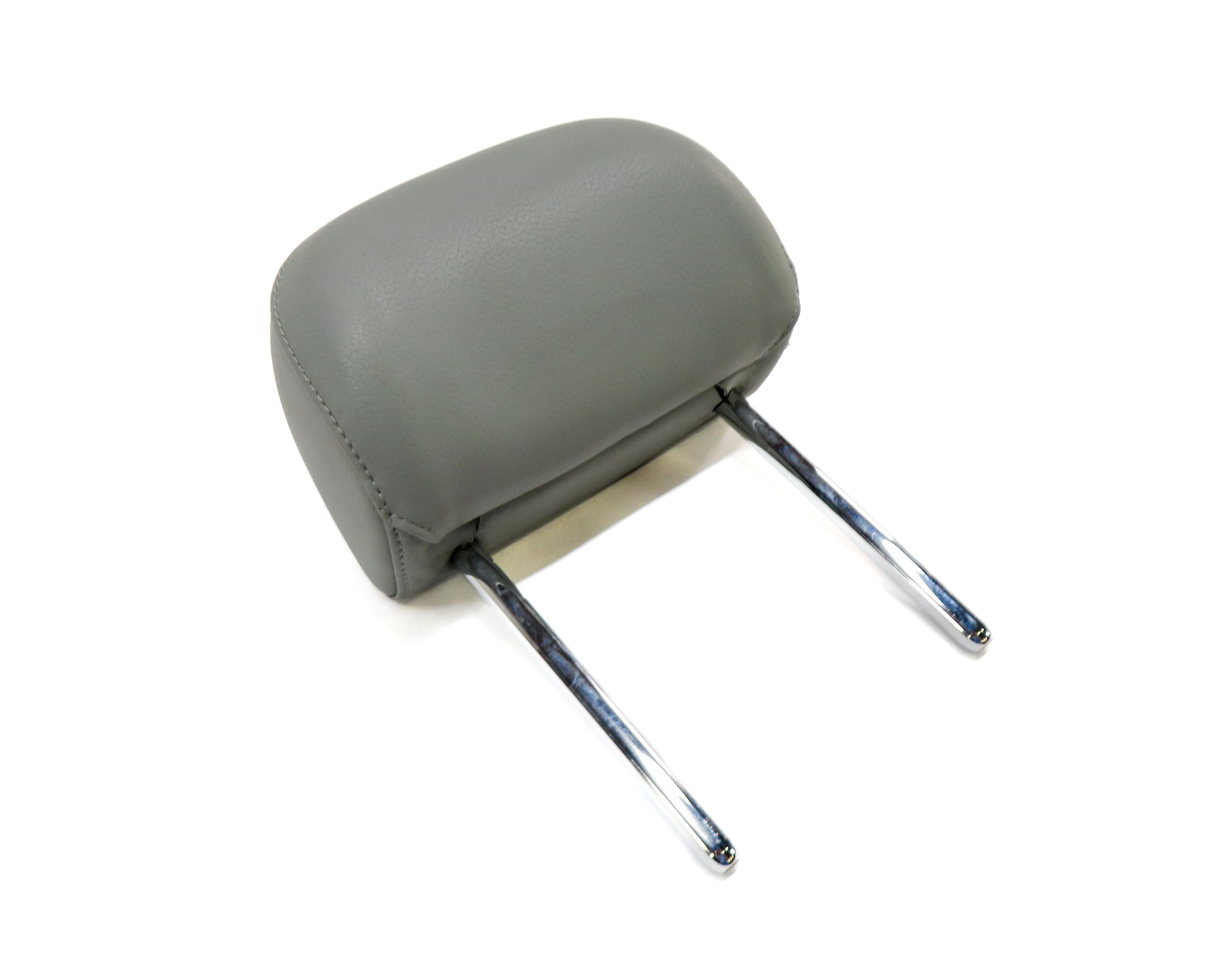 2017-2019 AUDI Q7 (4M) REAR 2nd ROW LEFT SEAT HEADREST HEAD REST (ROCK GRAY) — exact item pictured