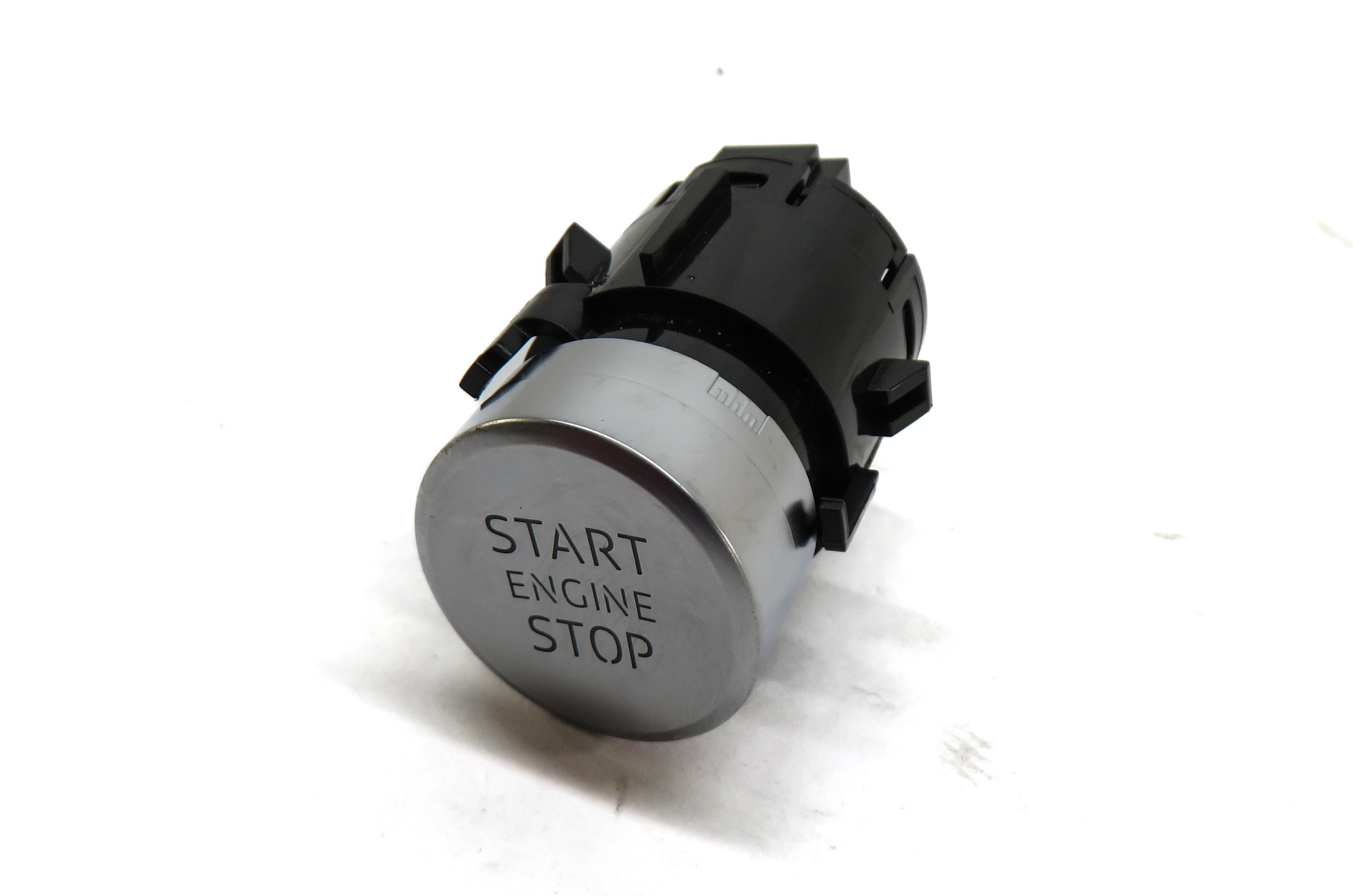 2017-2019 AUDI Q7 (4M) ENGINE START / STOP SWITCH PUSH BUTTON (SILVER) — exact item pictured