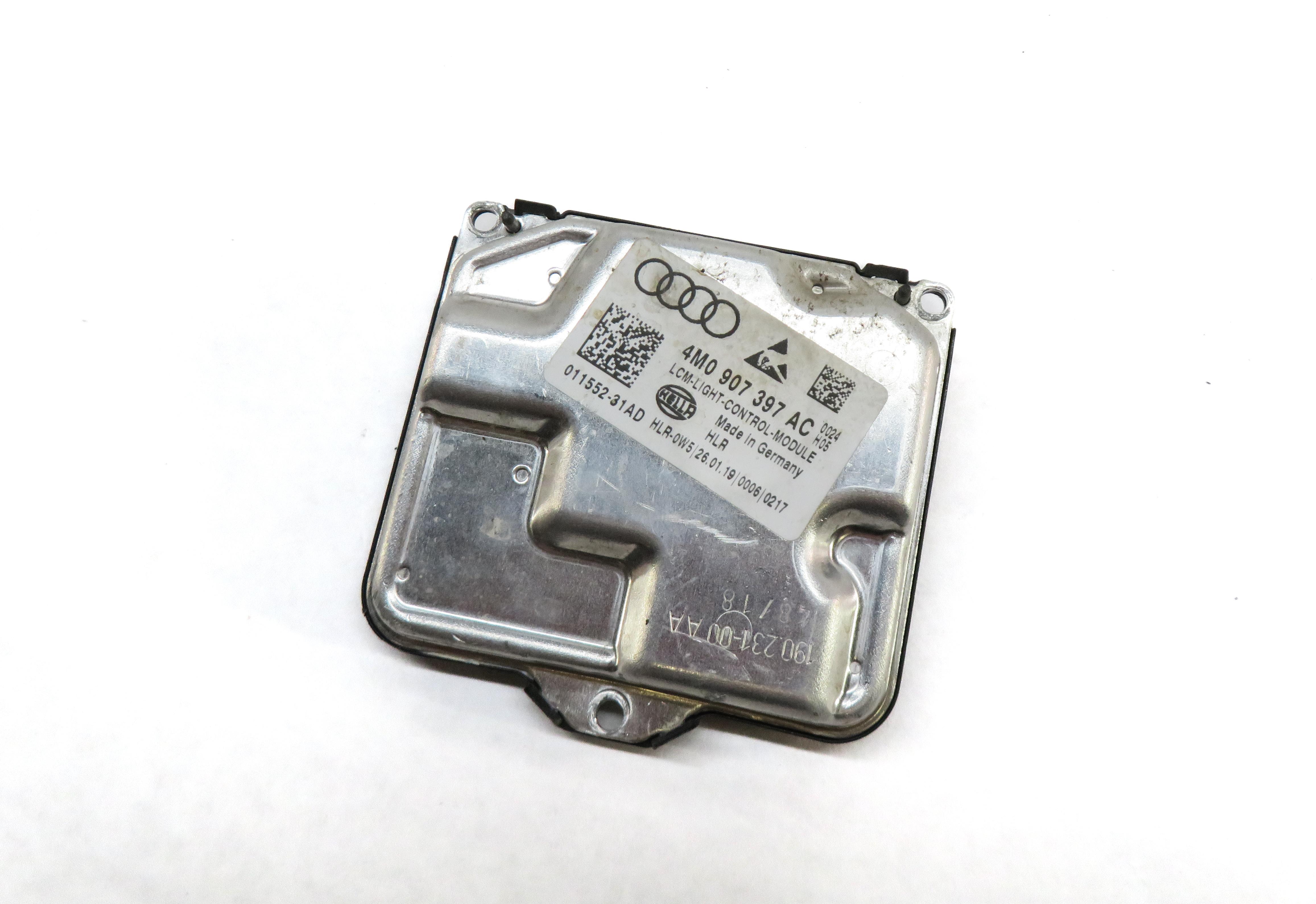 2019 AUDI Q7 (4M) HEADLIGHT ICM LED LIGHT LAMP CONTROL MODULE — exact item pictured